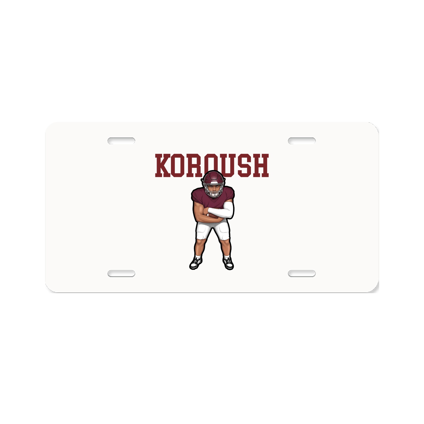 License Plate — Shirsey in Classic