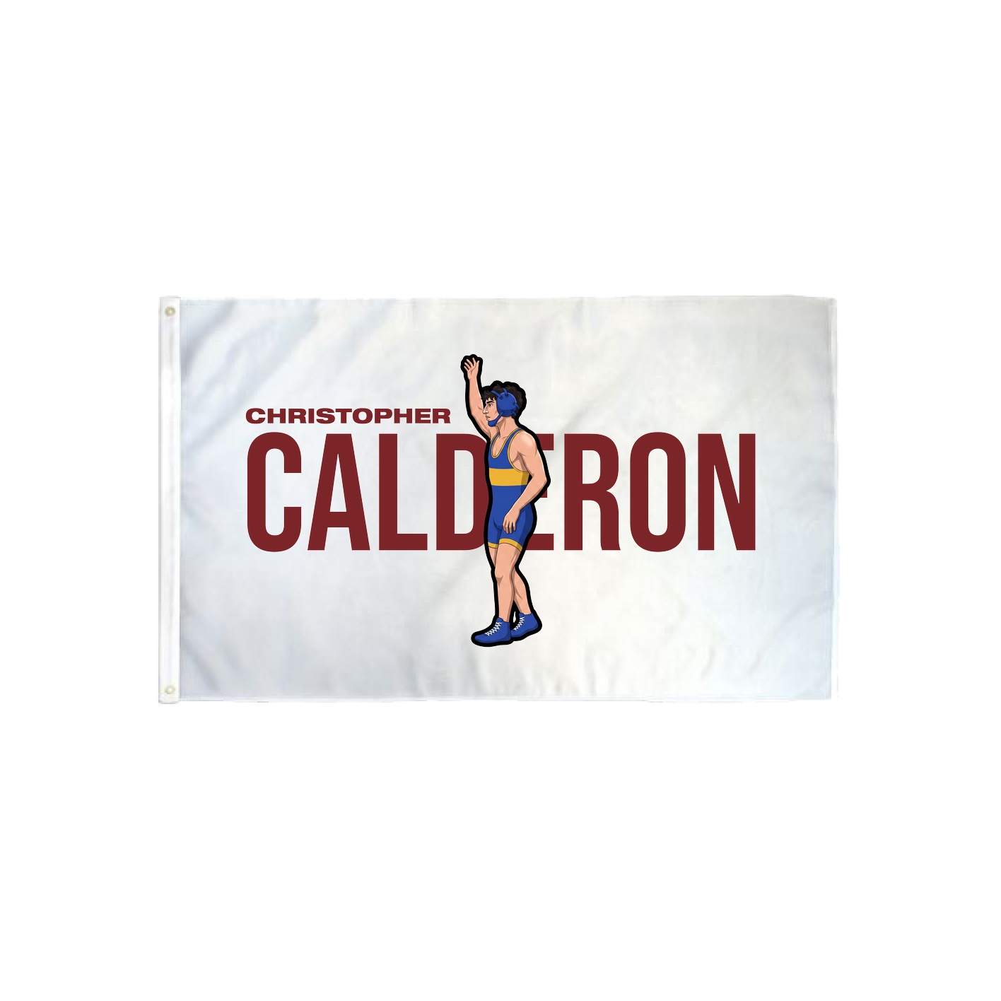 3x5 Flag — Player Name in Classic