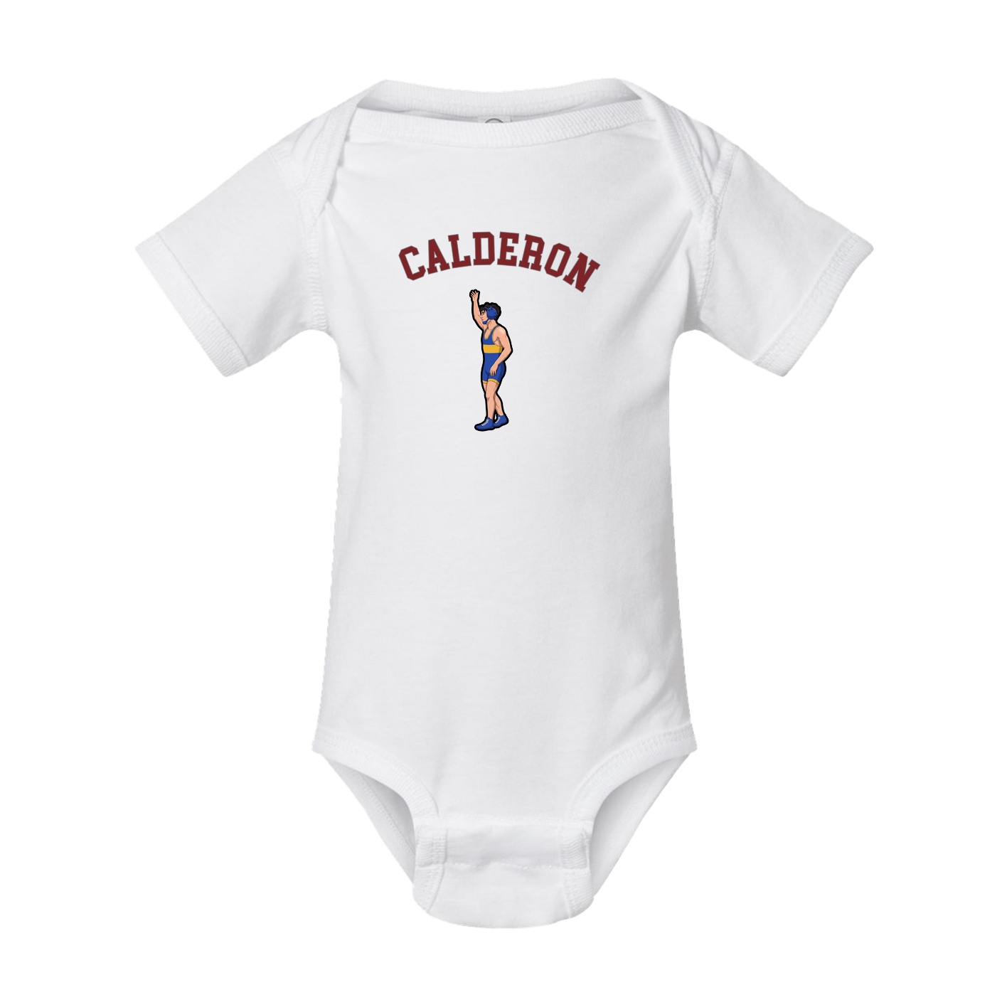 Baby Onesie — Shirsey Arch in White