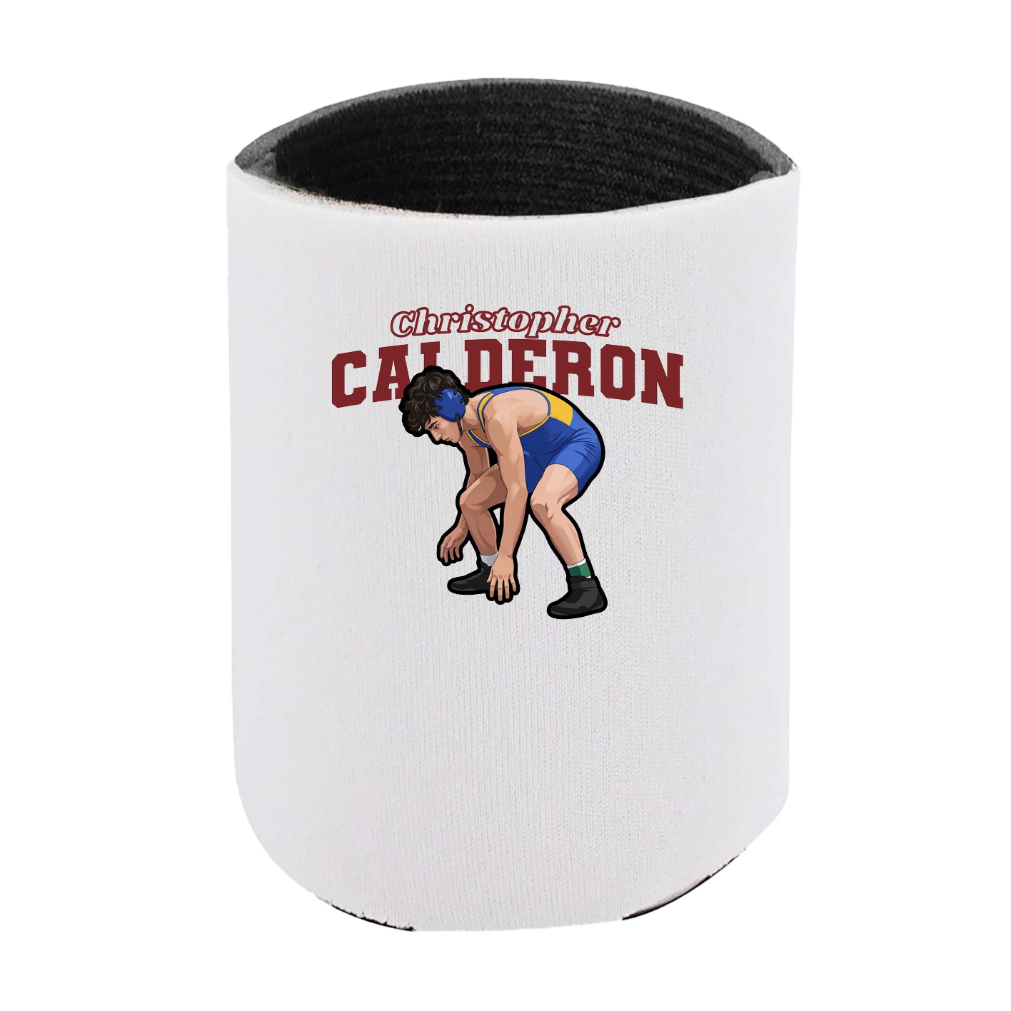 Can Holder — Name Arch in White