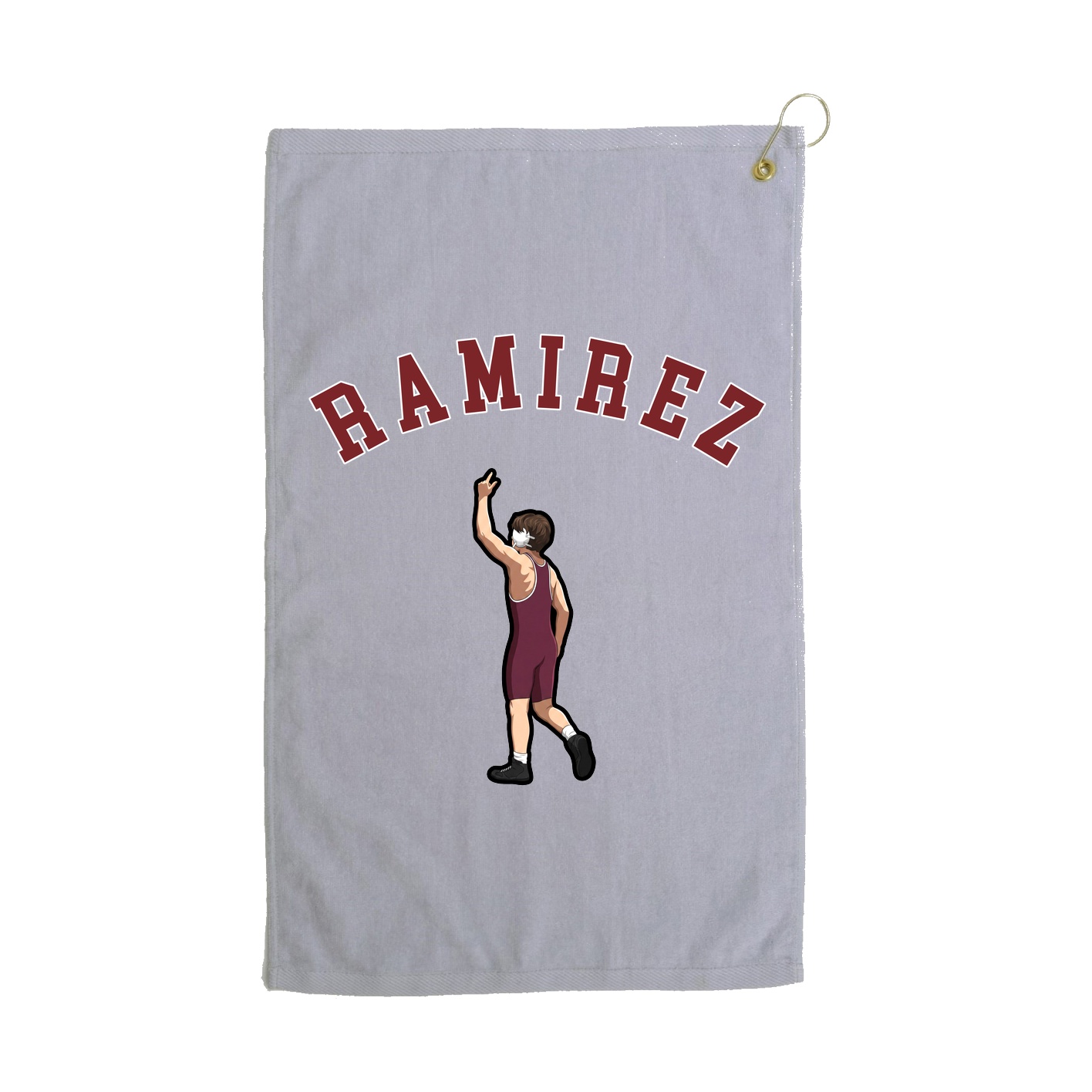 Golf Towel — Shirsey Arch in Grey
