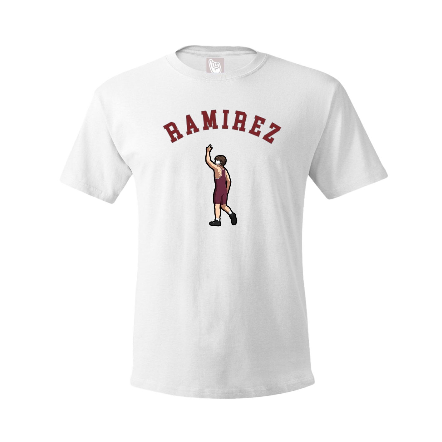 Youth Tee — Shirsey Arch in White