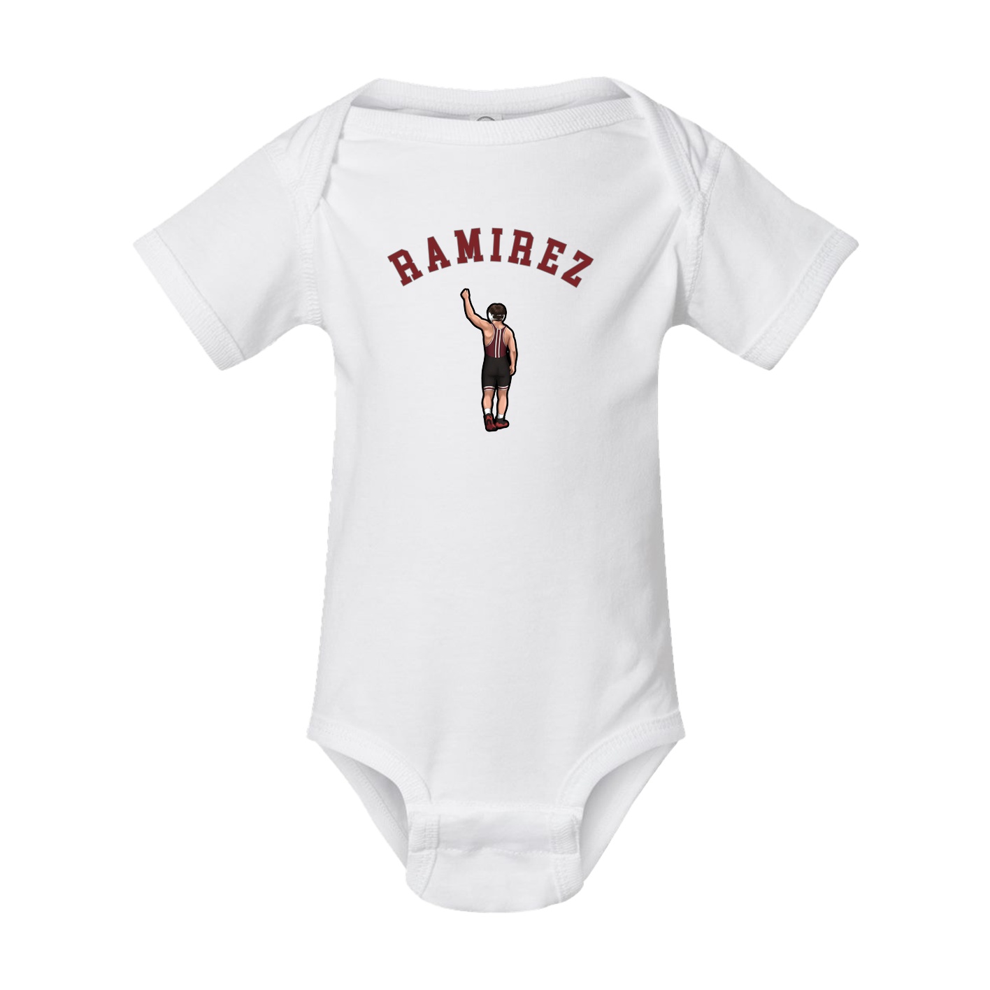 Baby Onesie — Shirsey Arch in White