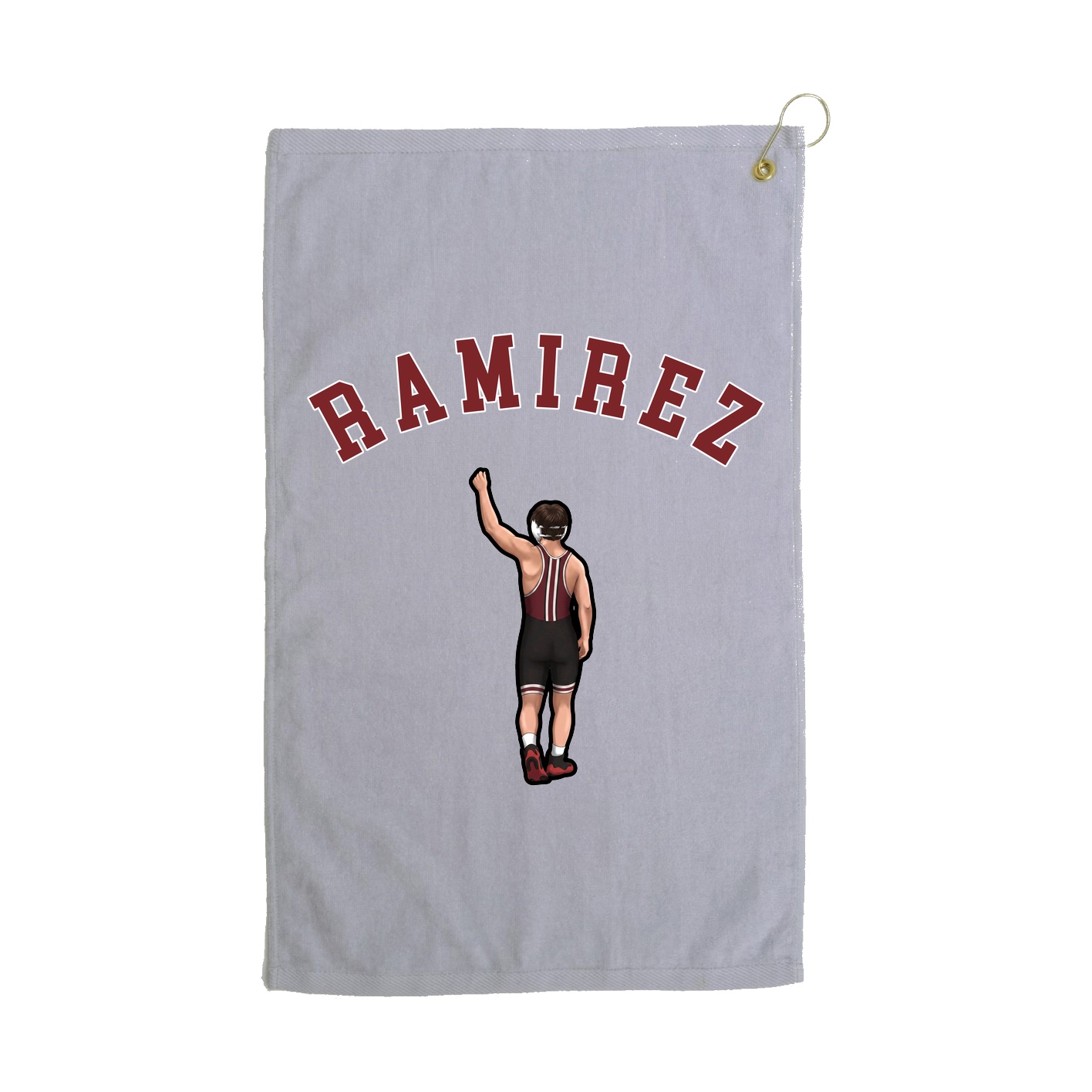 Golf Towel — Shirsey Arch in Grey