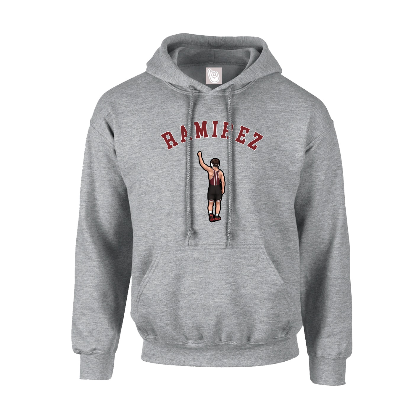 Hoodie — Shirsey Arch in Grey