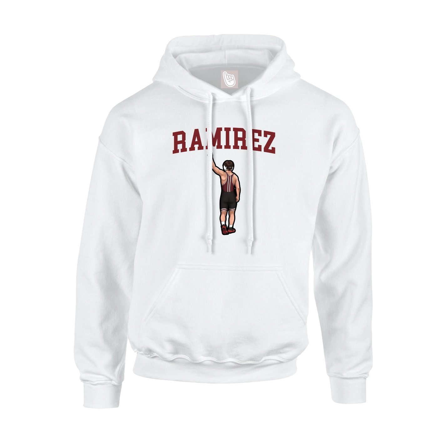 Youth Hoodie — Shirsey in White
