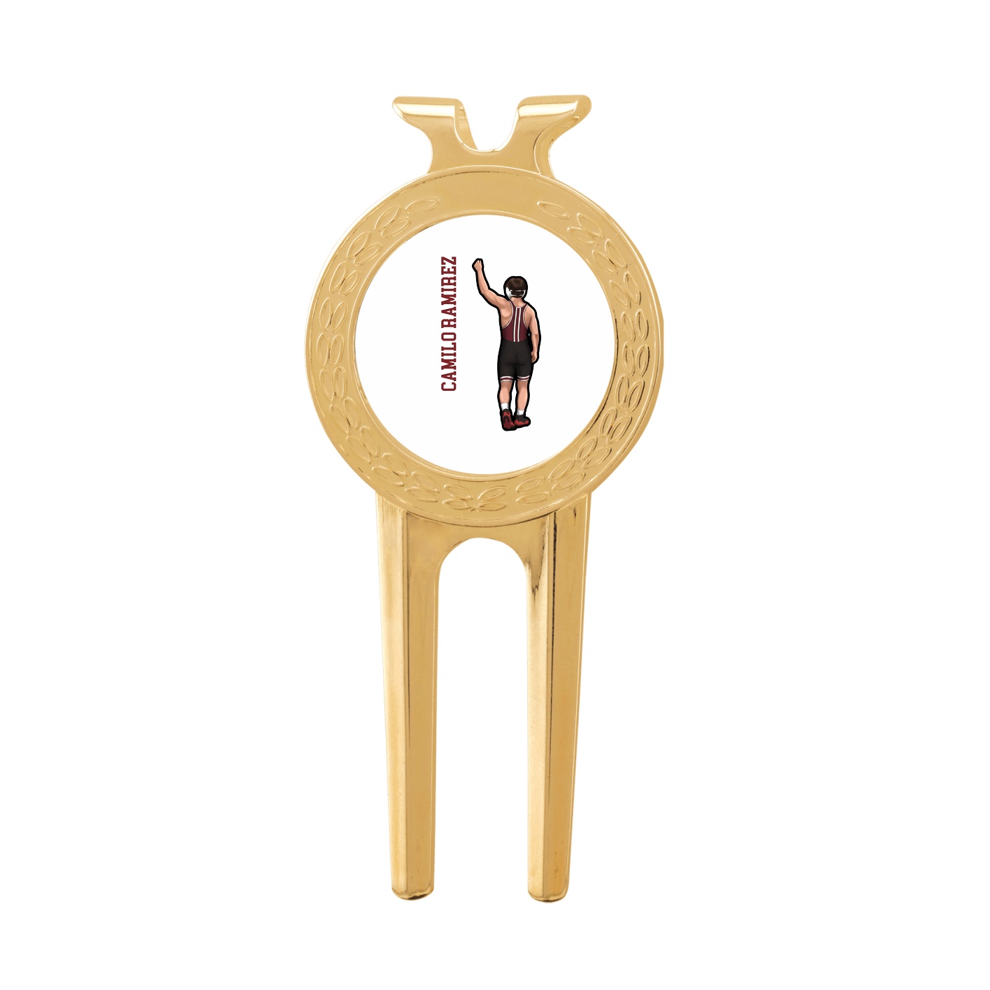 Divot Tool with Ball Marker — Name Vertical in Classic