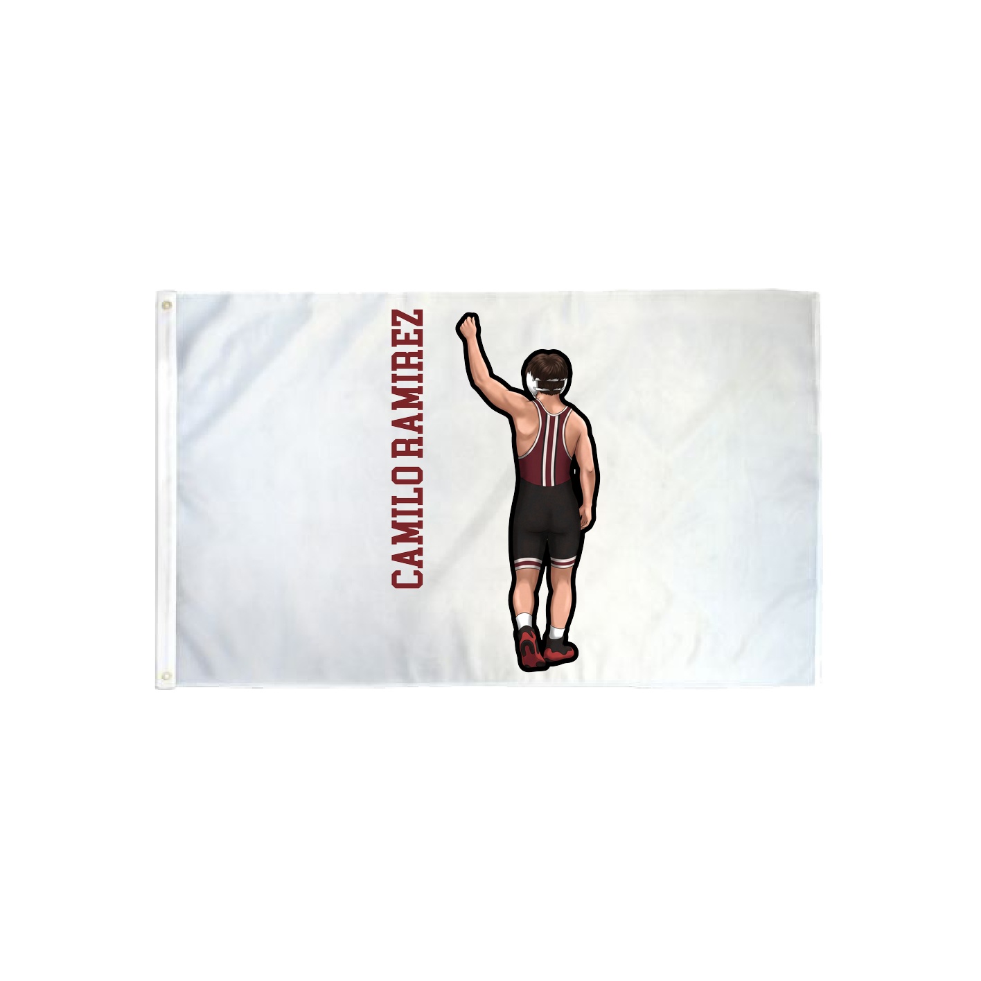 3x5 Flag — Name Vertical in Classic