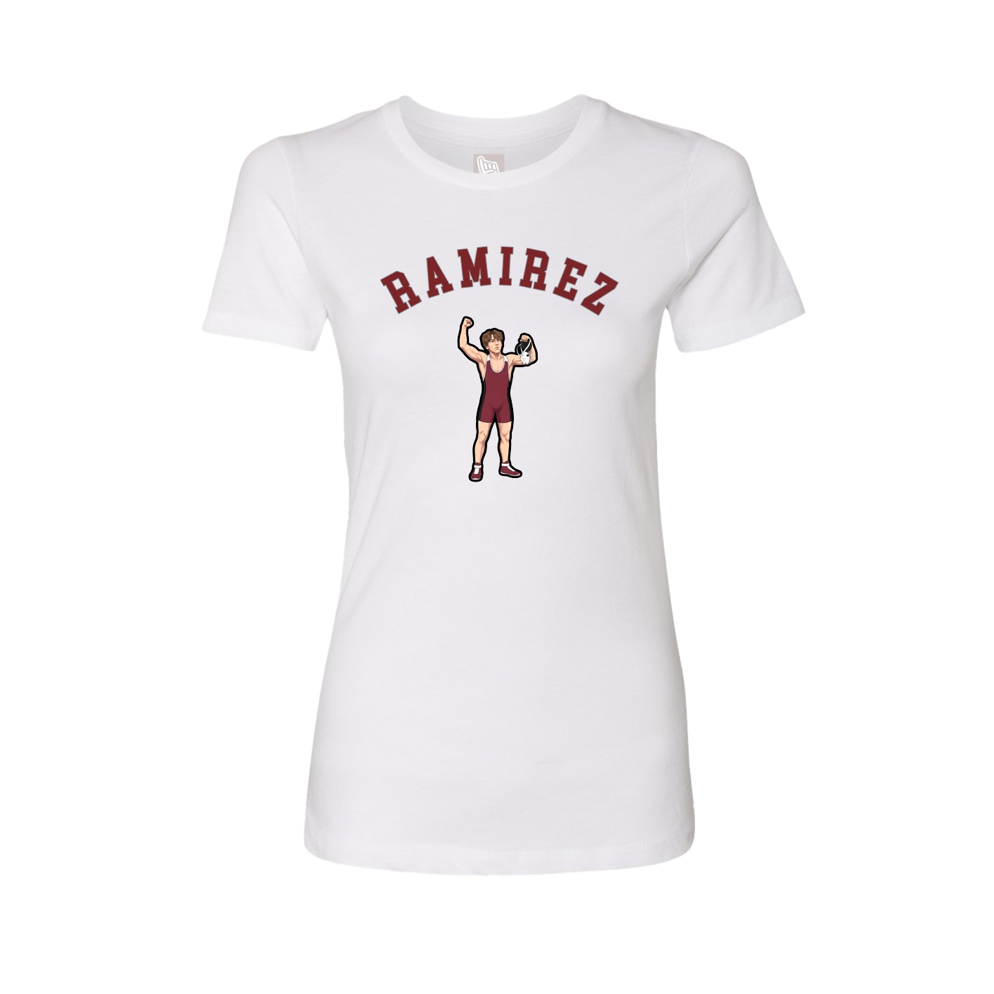 Womens Tee — Shirsey Arch in White