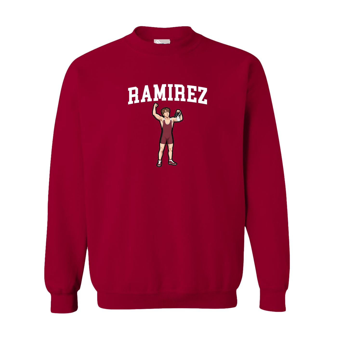 Fleece Crew — Shirsey in Cardinal