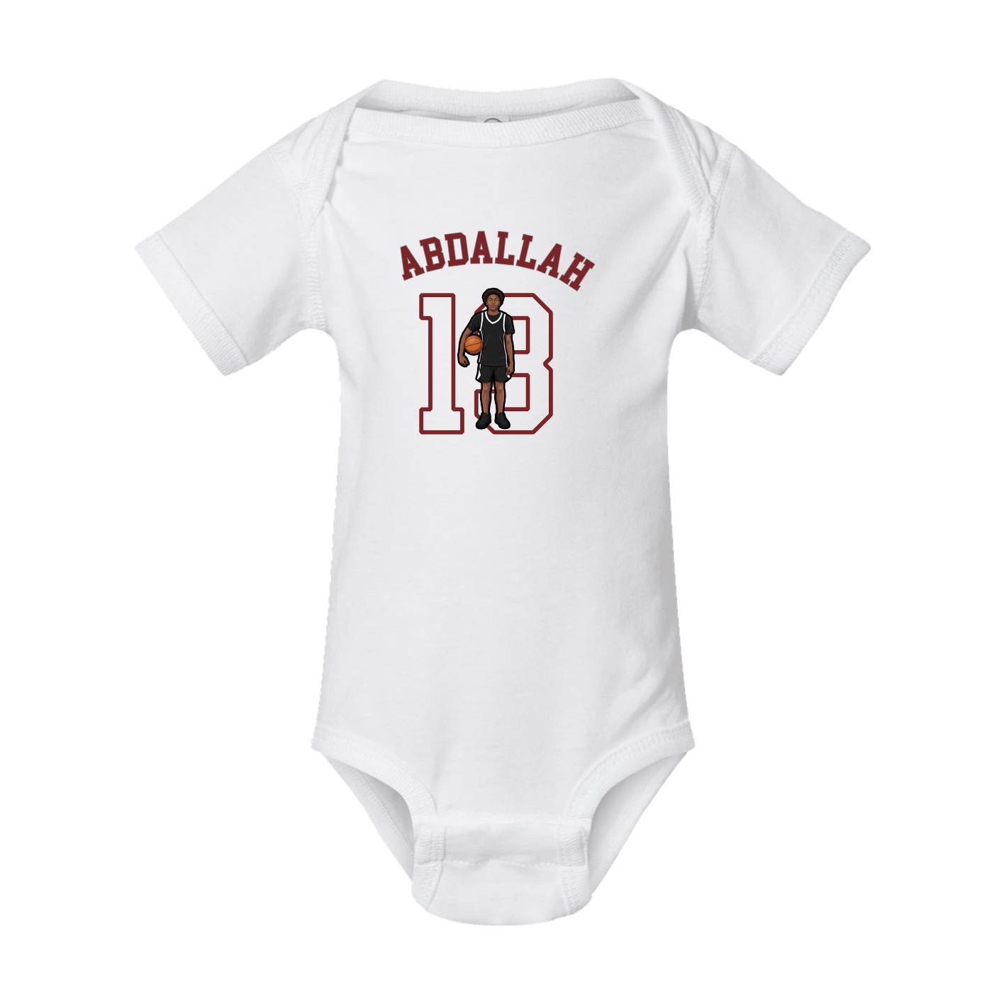 Baby Onesie — Shirsey Arch in White