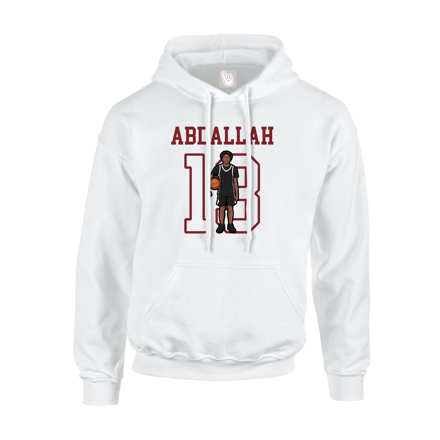 Hoodie — Shirsey in White