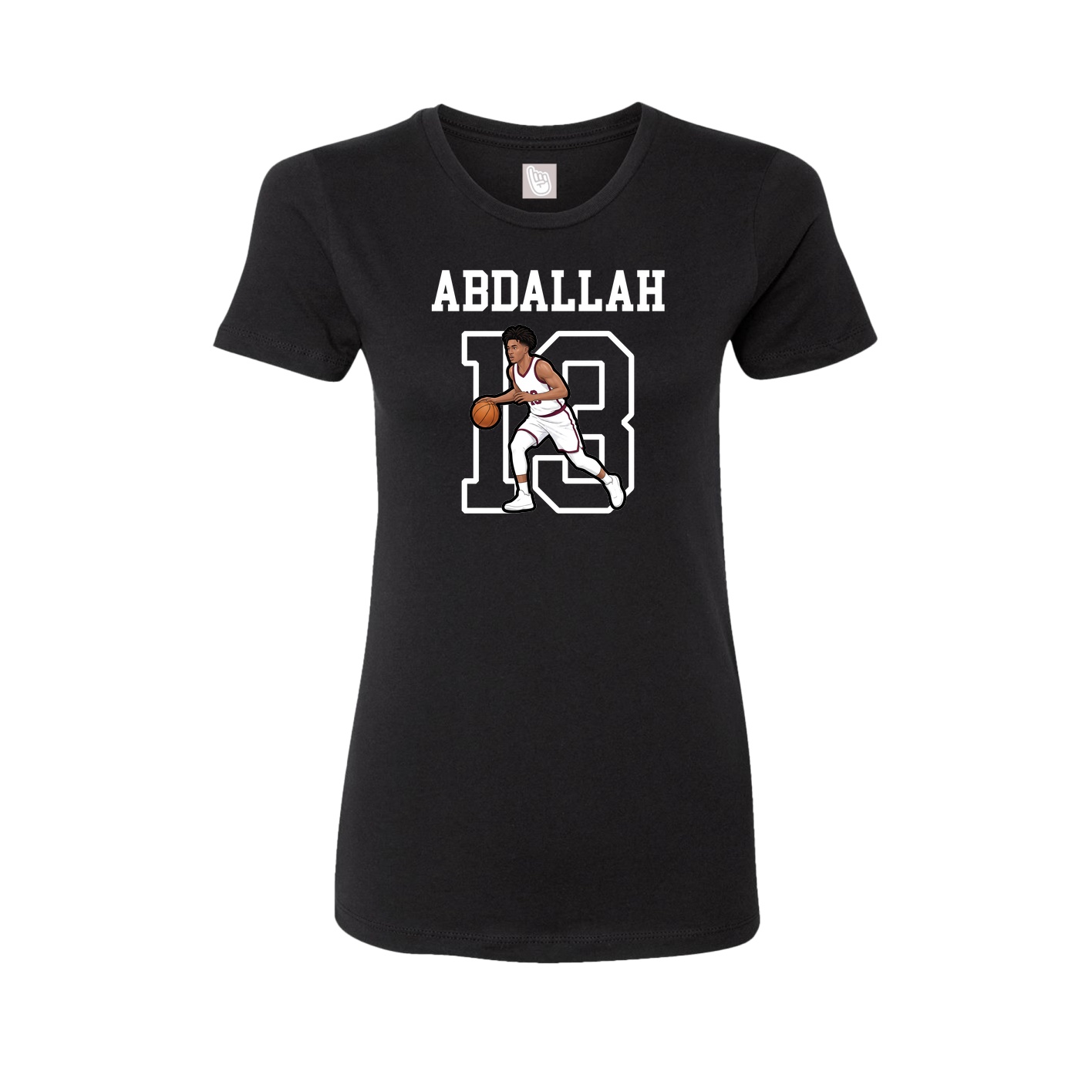 Fitted Women's Tee — Shirsey in Black