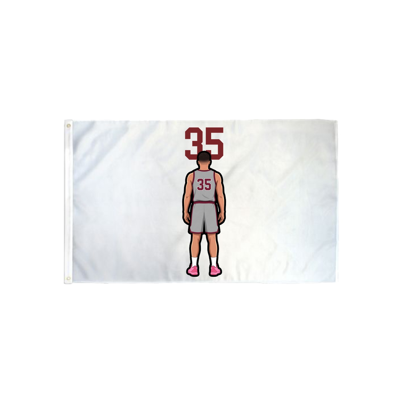 3x5 Flag — Number Top in Classic
