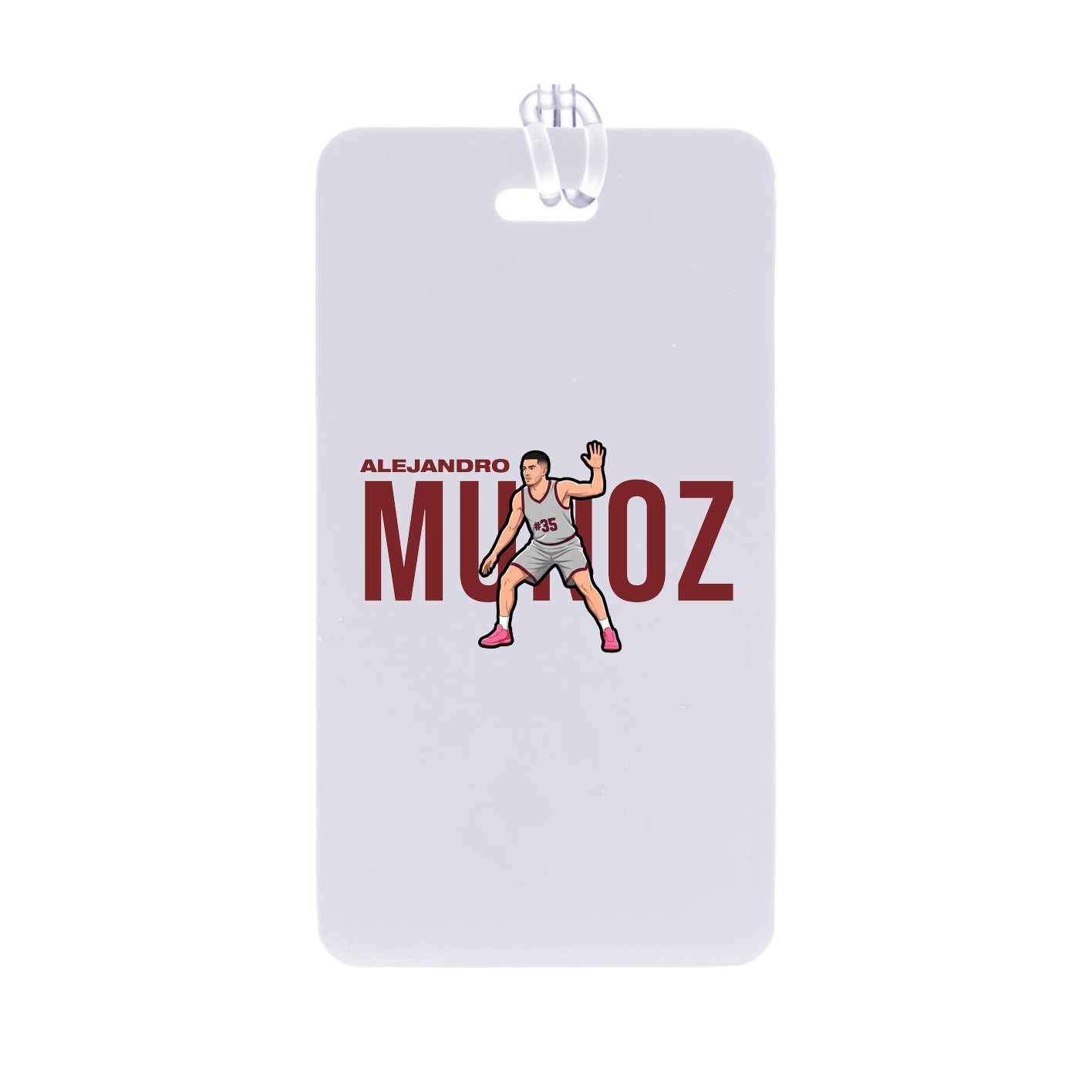 Bag Tag — Player Name in Classic