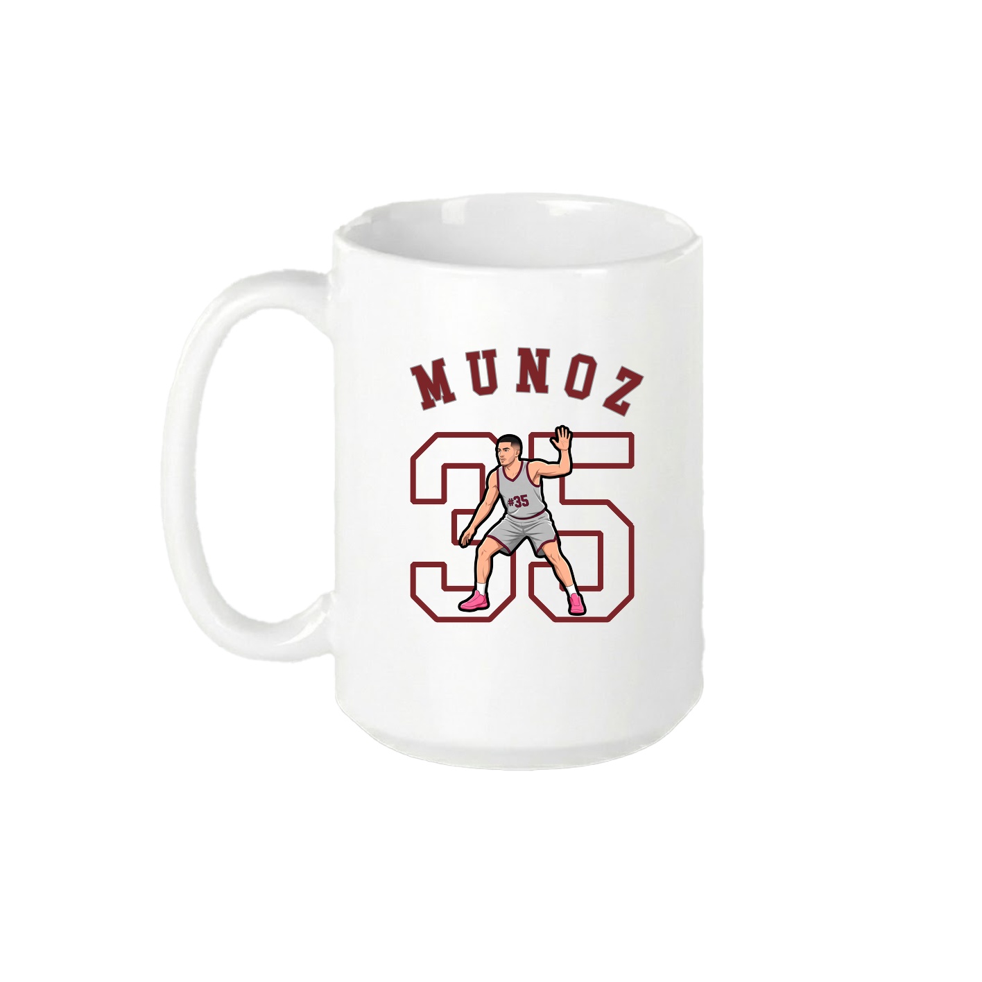 15oz Coffee Mug — Shirsey Arch in White