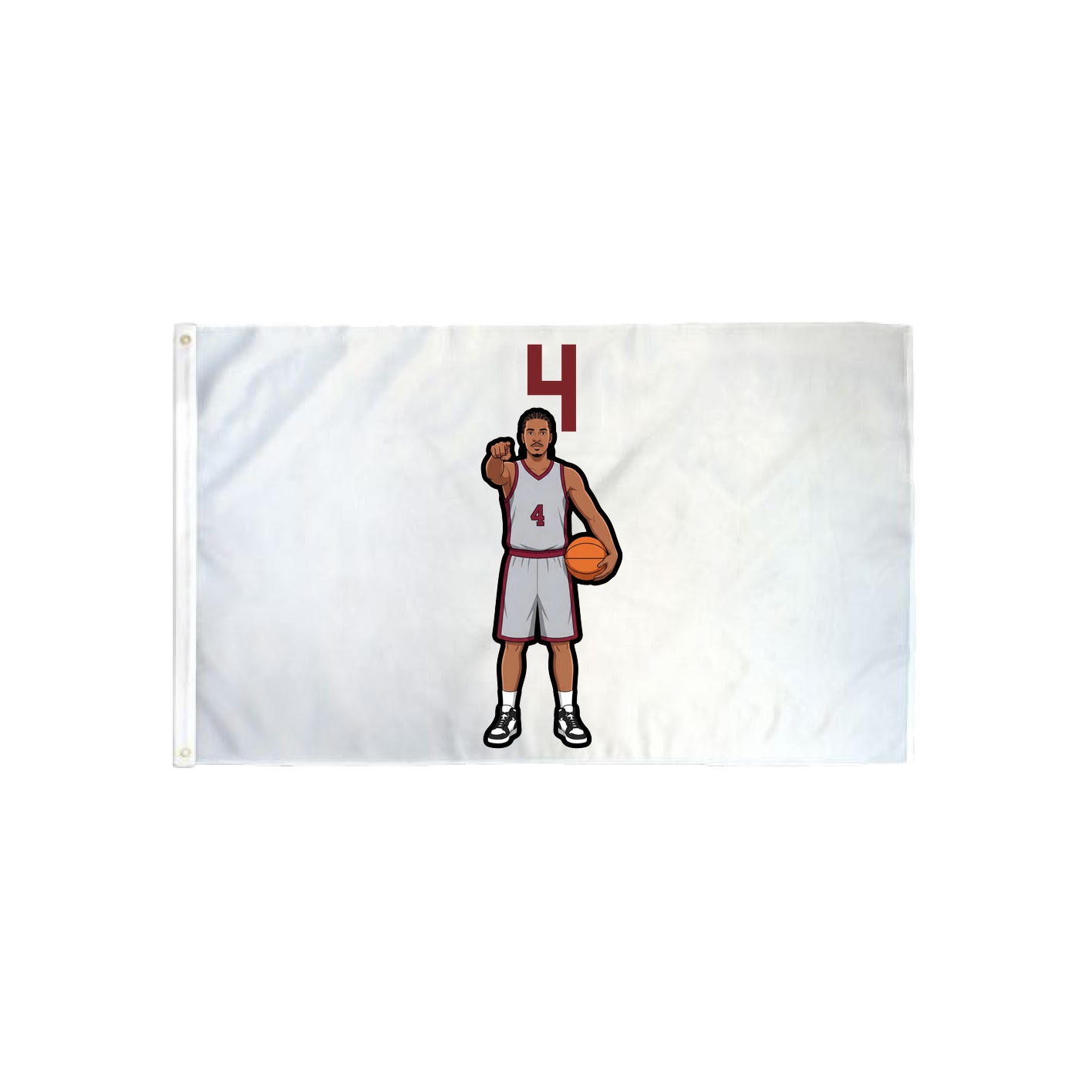 3x5 Flag — Number Top in Classic