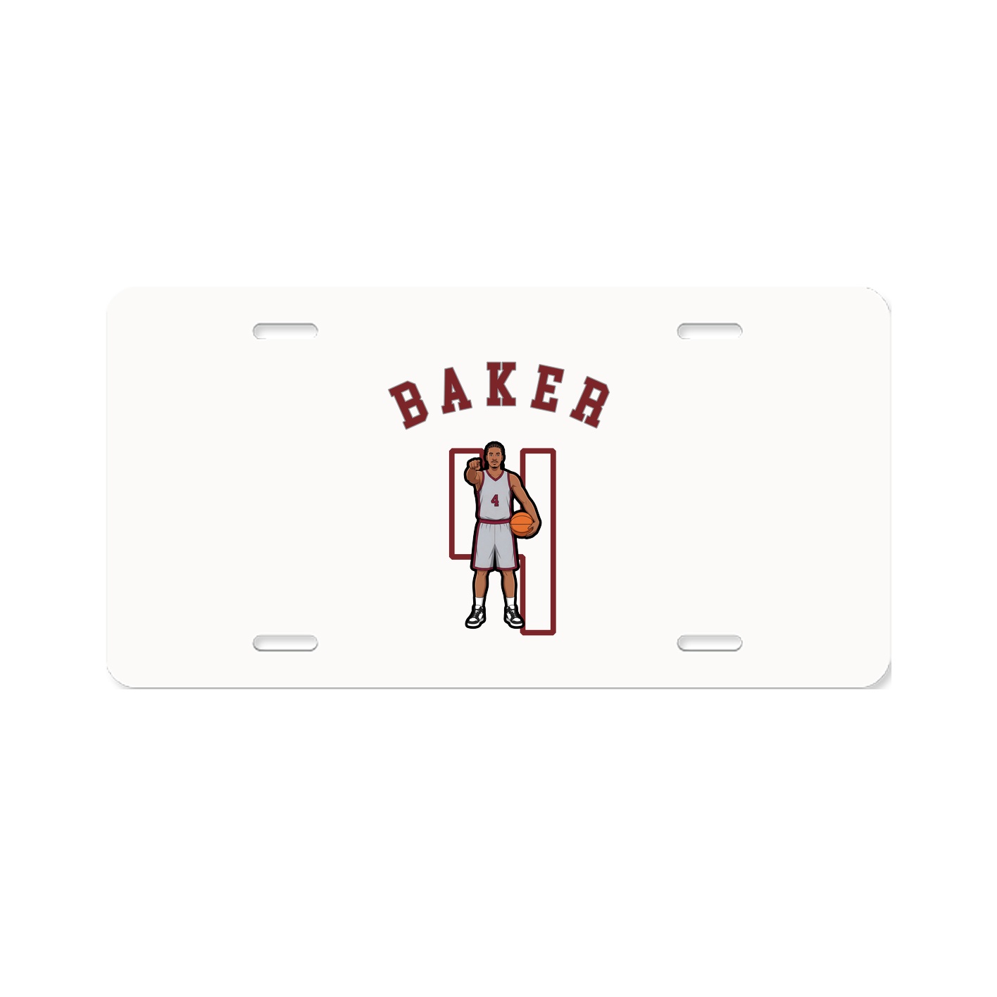 License Plate — Shirsey Arch in Classic