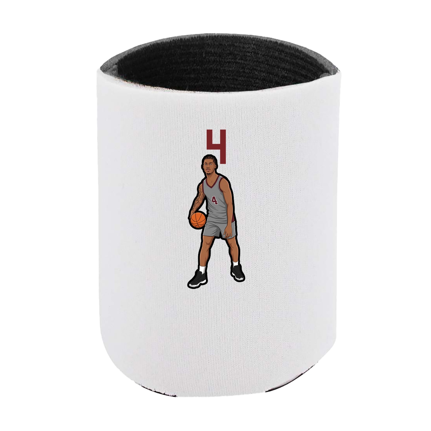 Can Holder — Number Top in White