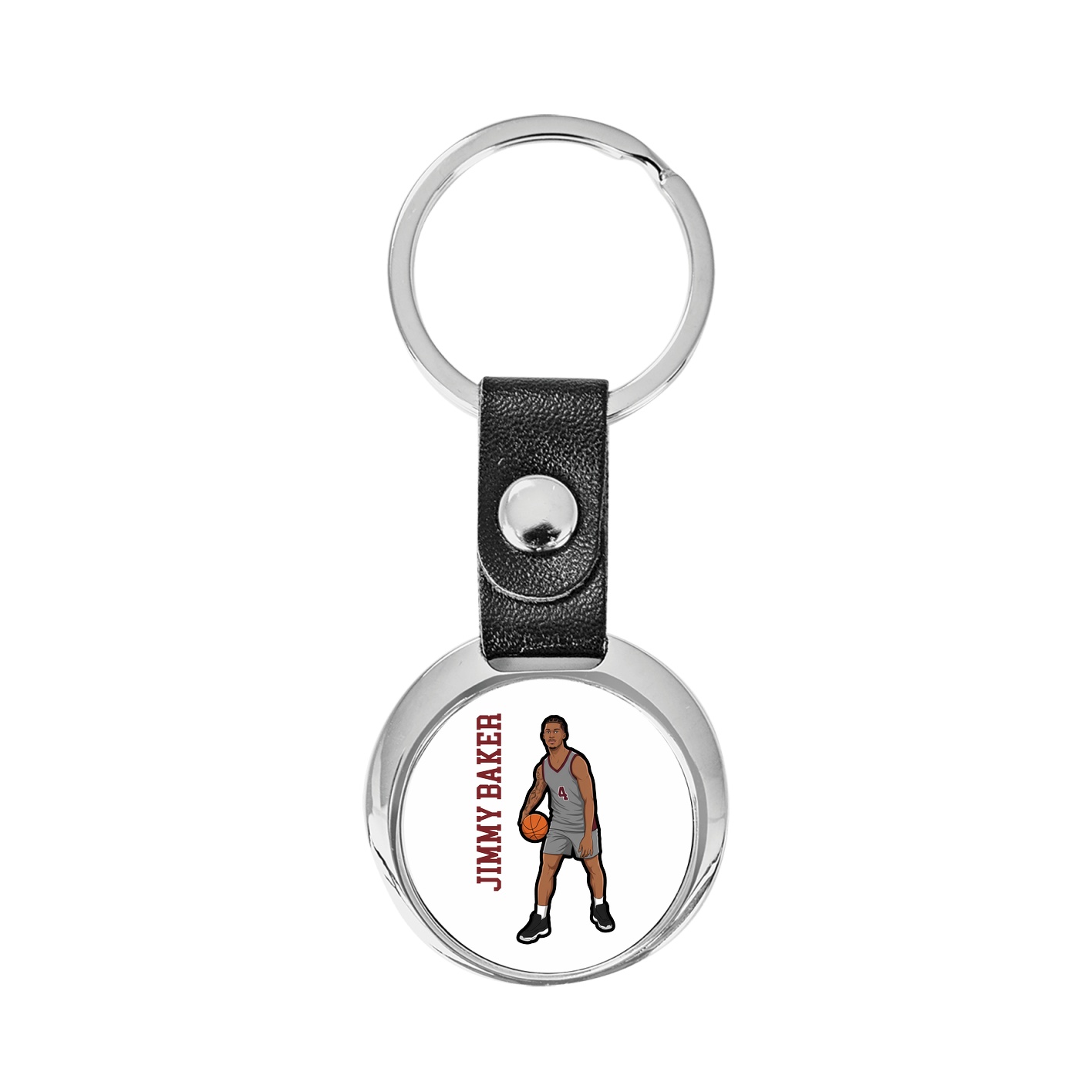 Key Chain — Name Vertical in Classic