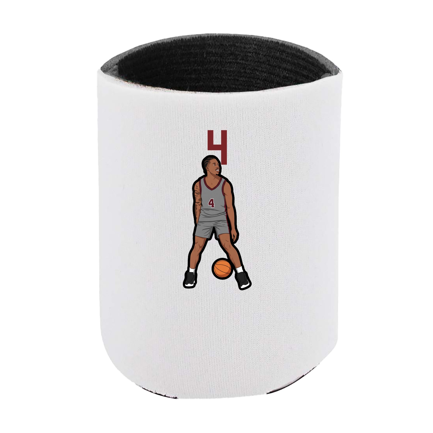 Can Holder — Number Top in White