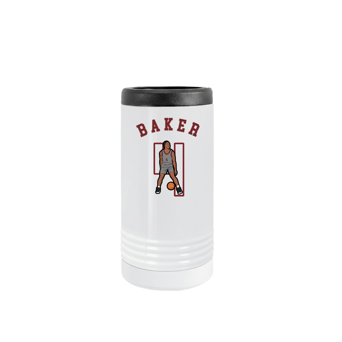 Slim Beverage Holder — Shirsey Arch in White