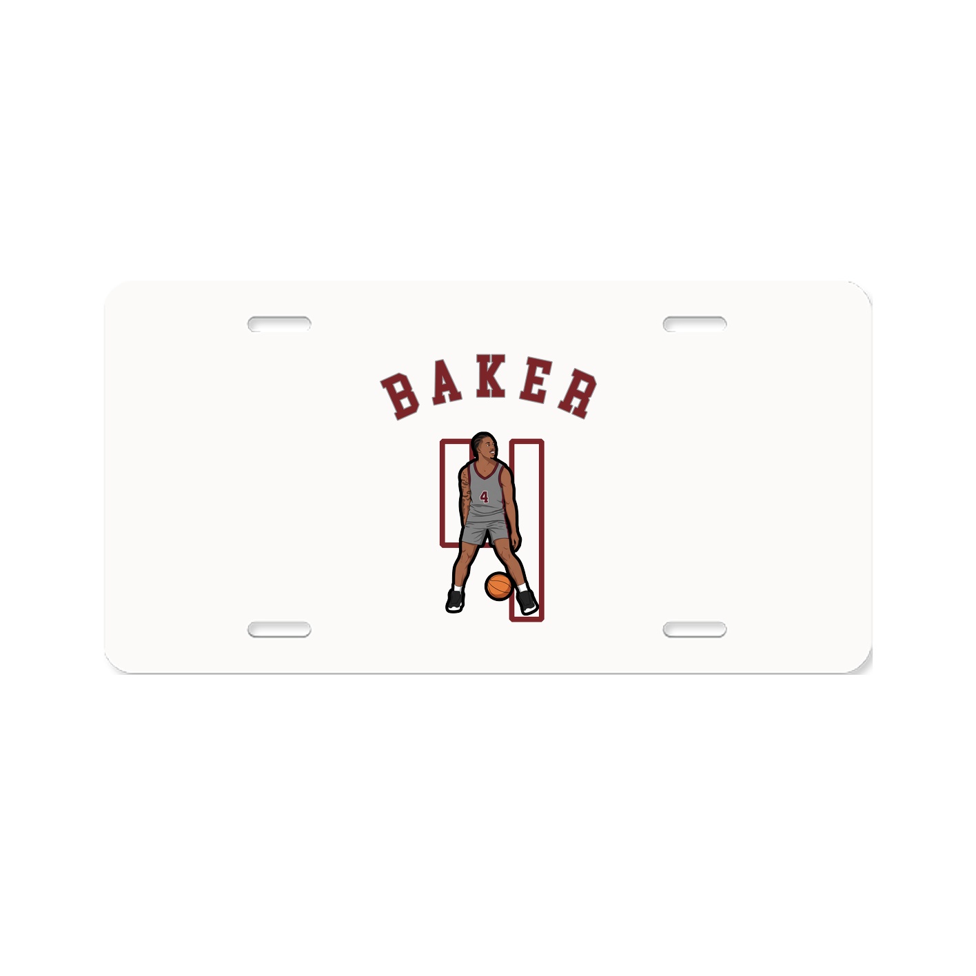 License Plate — Shirsey Arch in Classic