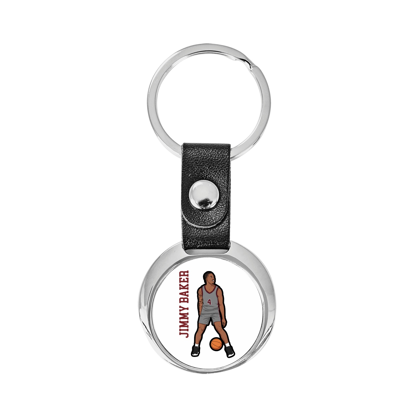 Key Chain — Name Vertical in Classic
