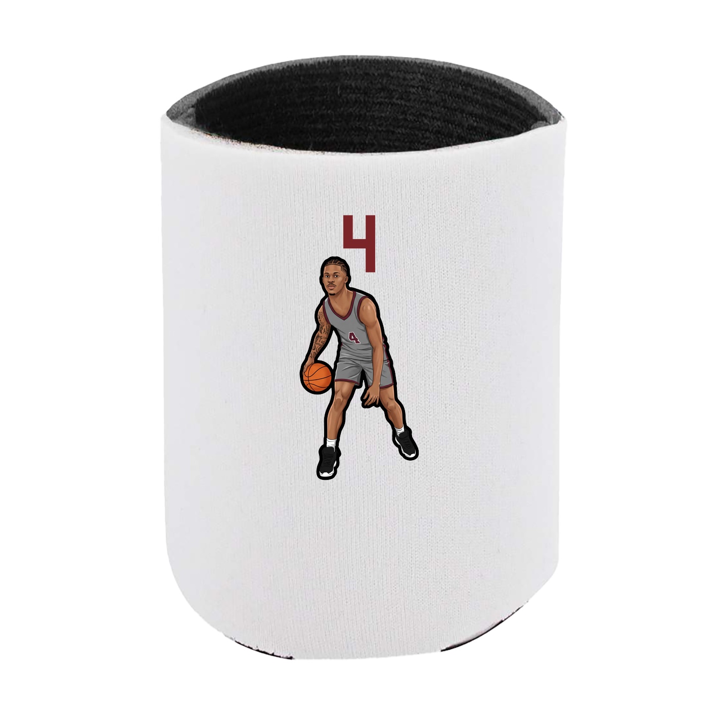 Can Holder — Number Top in White