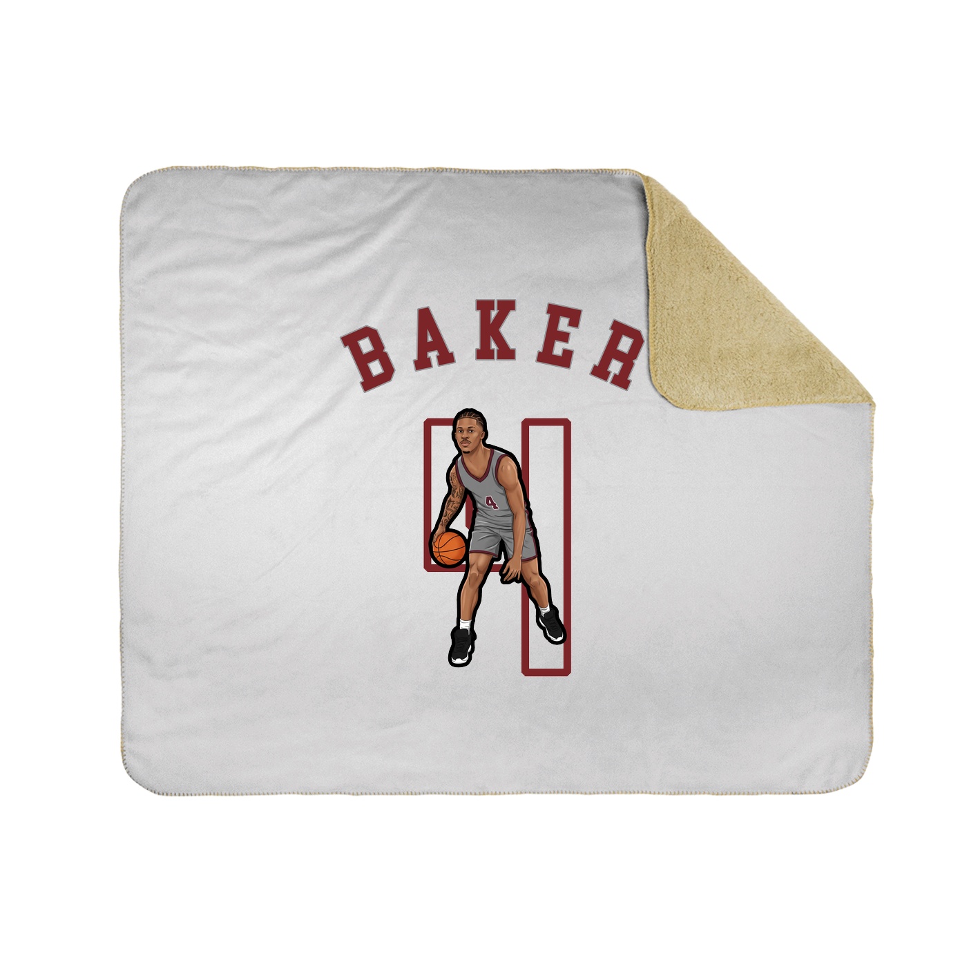Throw Blanket — Shirsey Arch in White