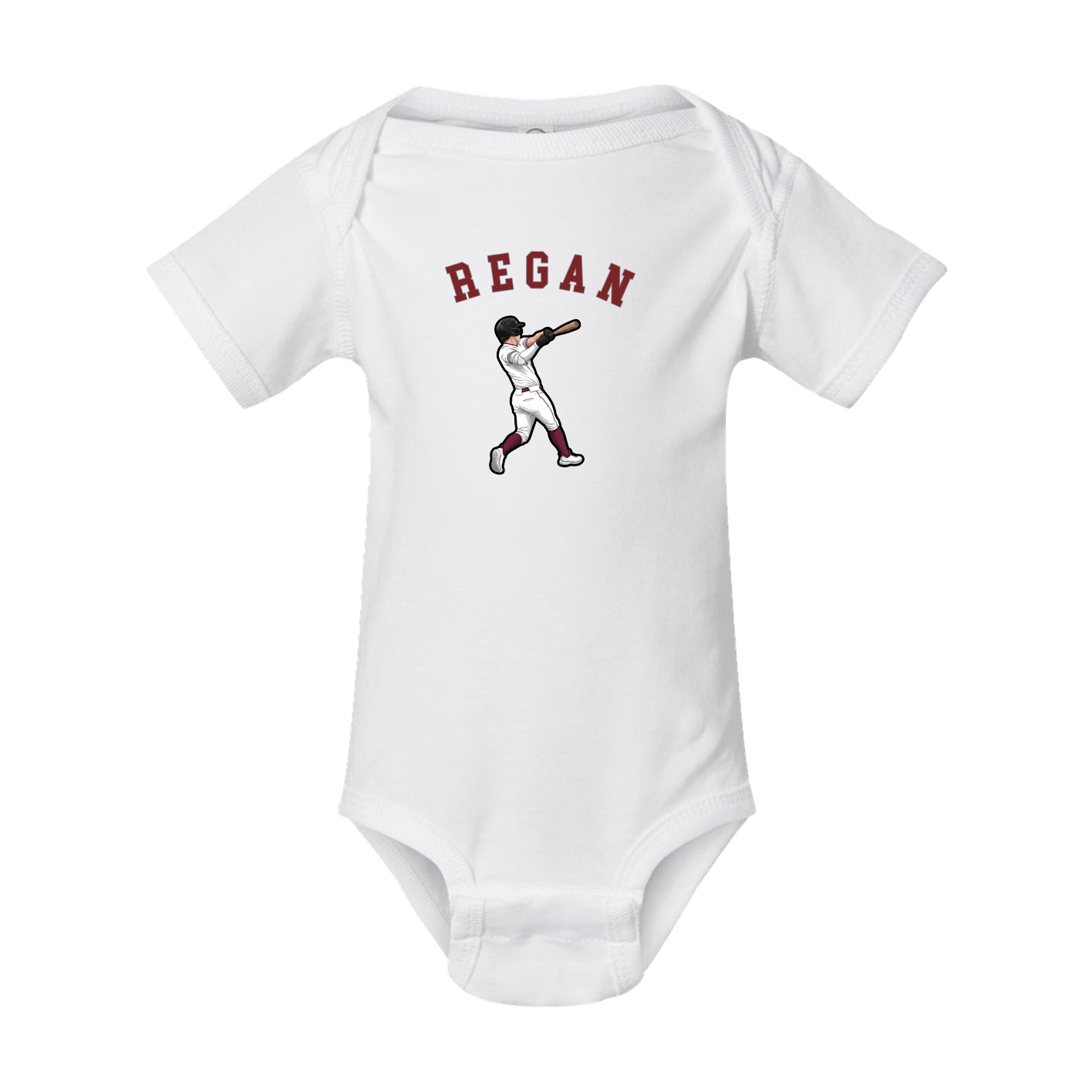 Baby Onesie — Shirsey Arch in White
