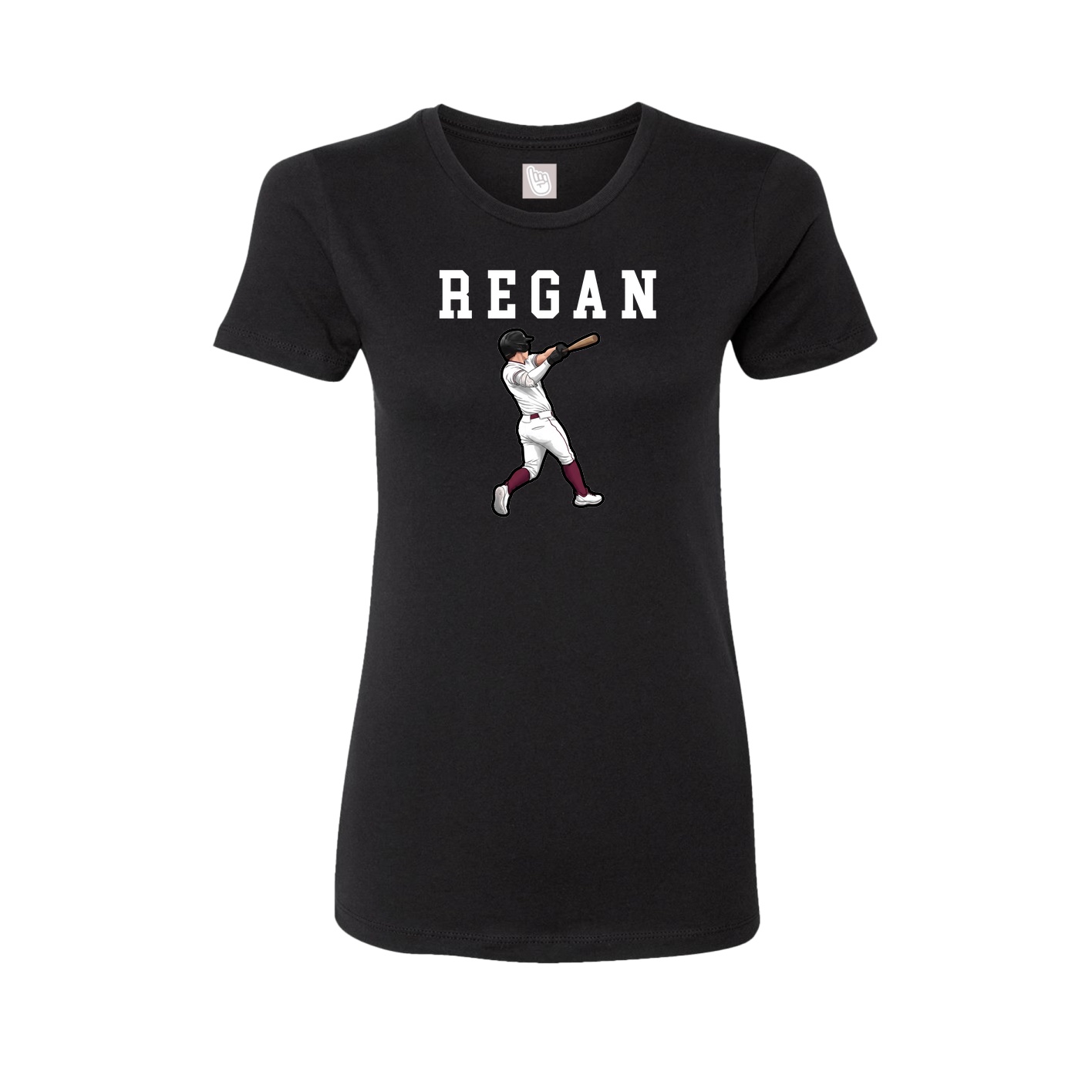 Fitted Women's Tee — Shirsey in Black