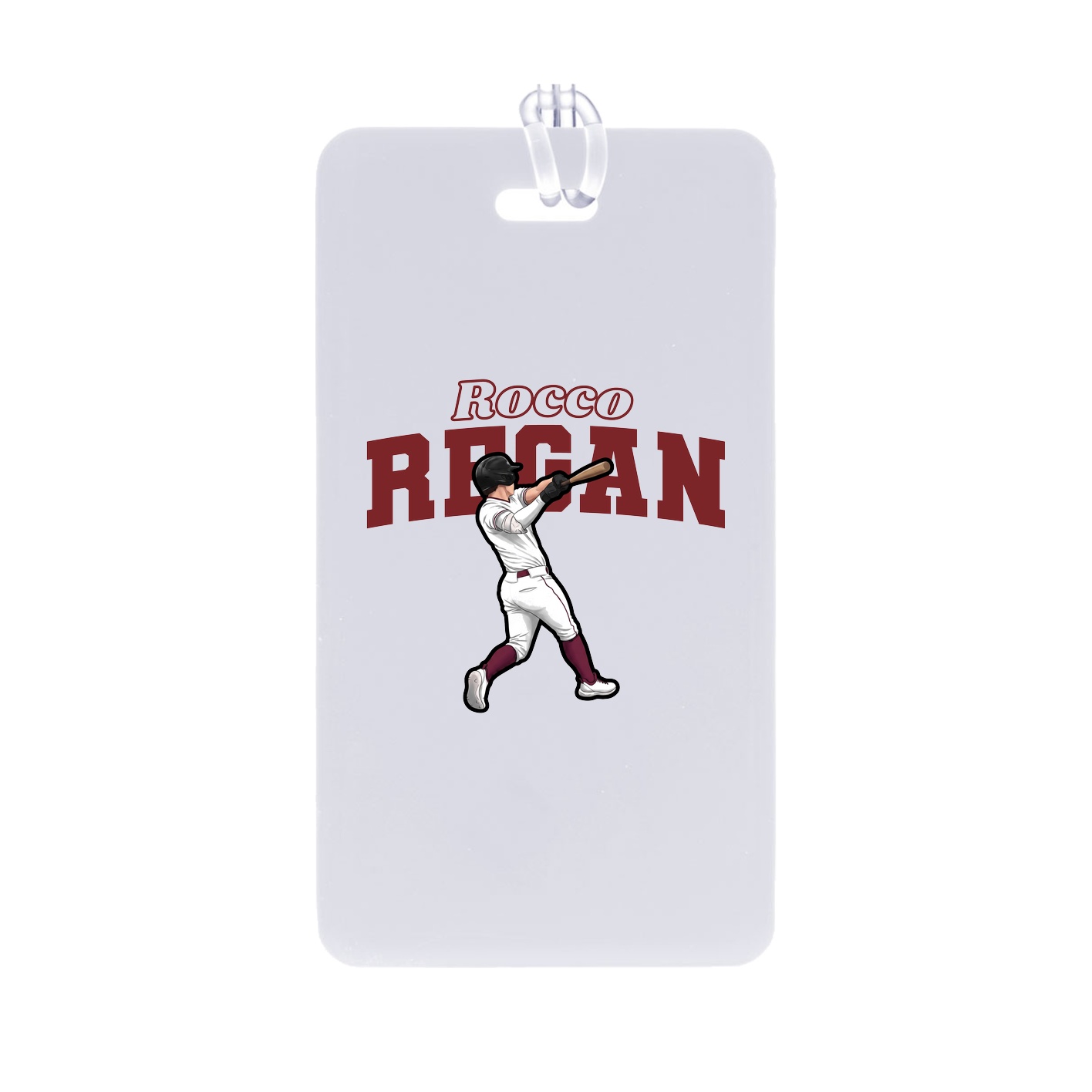 Bag Tag — Name Arch in Classic