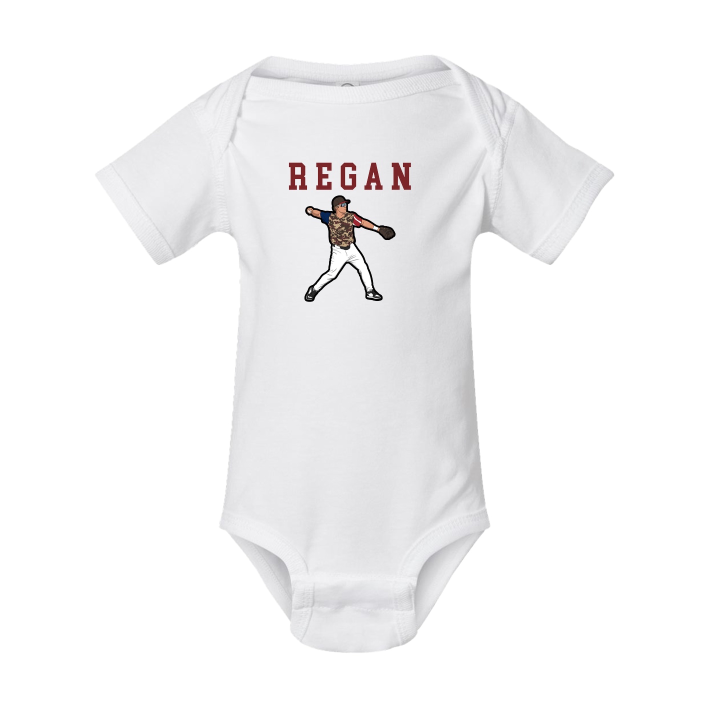 Baby Onesie — Shirsey in White