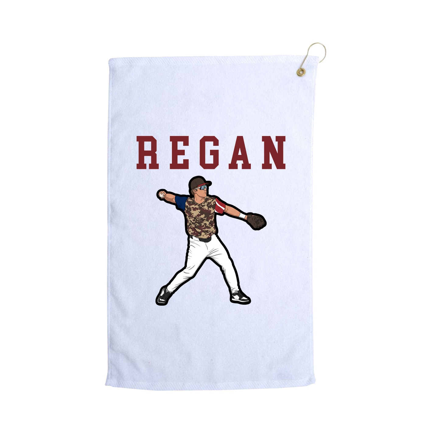 Golf Towel — Shirsey in White