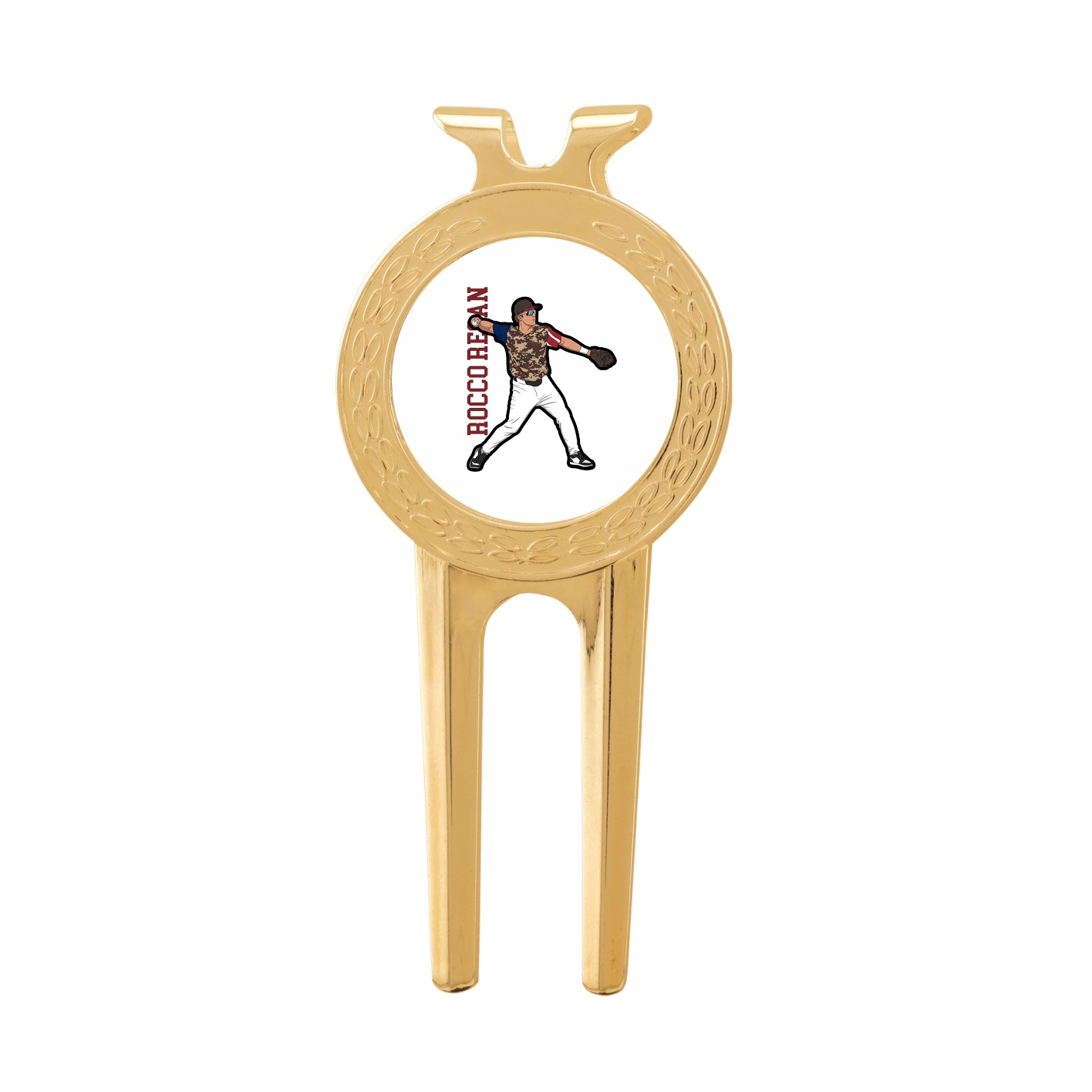 Divot Tool with Ball Marker — Name Vertical in Classic