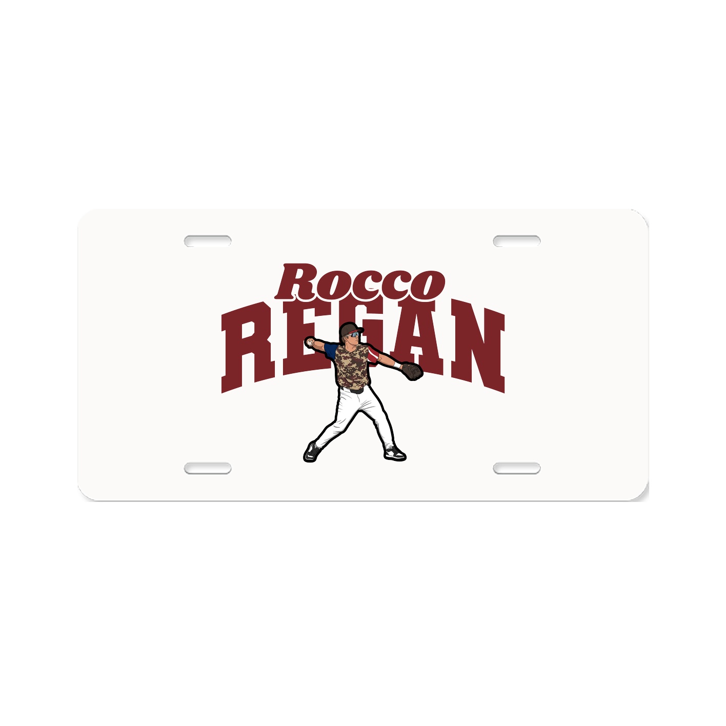License Plate — Signature Arch in Classic