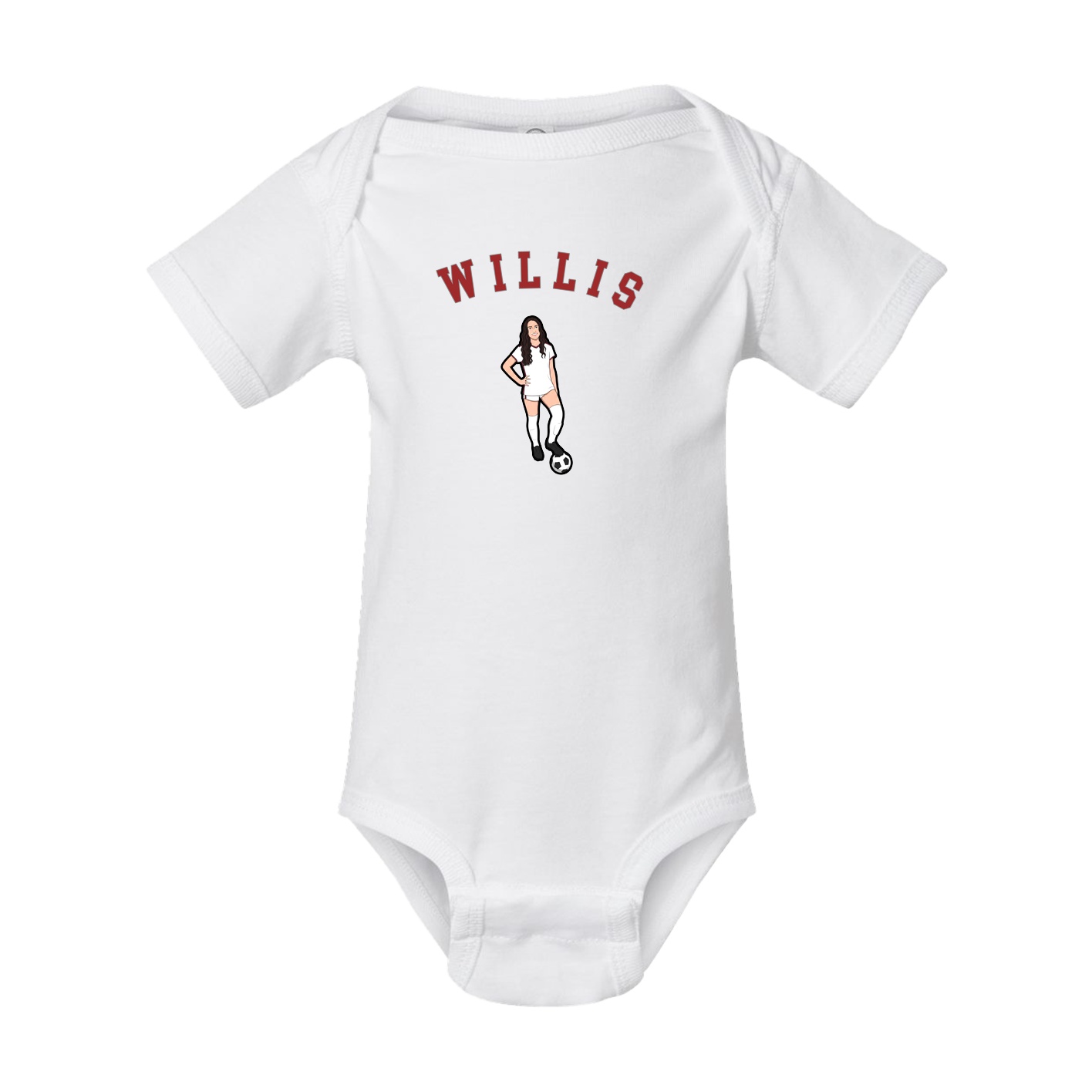 Baby Onesie — Shirsey Arch in White