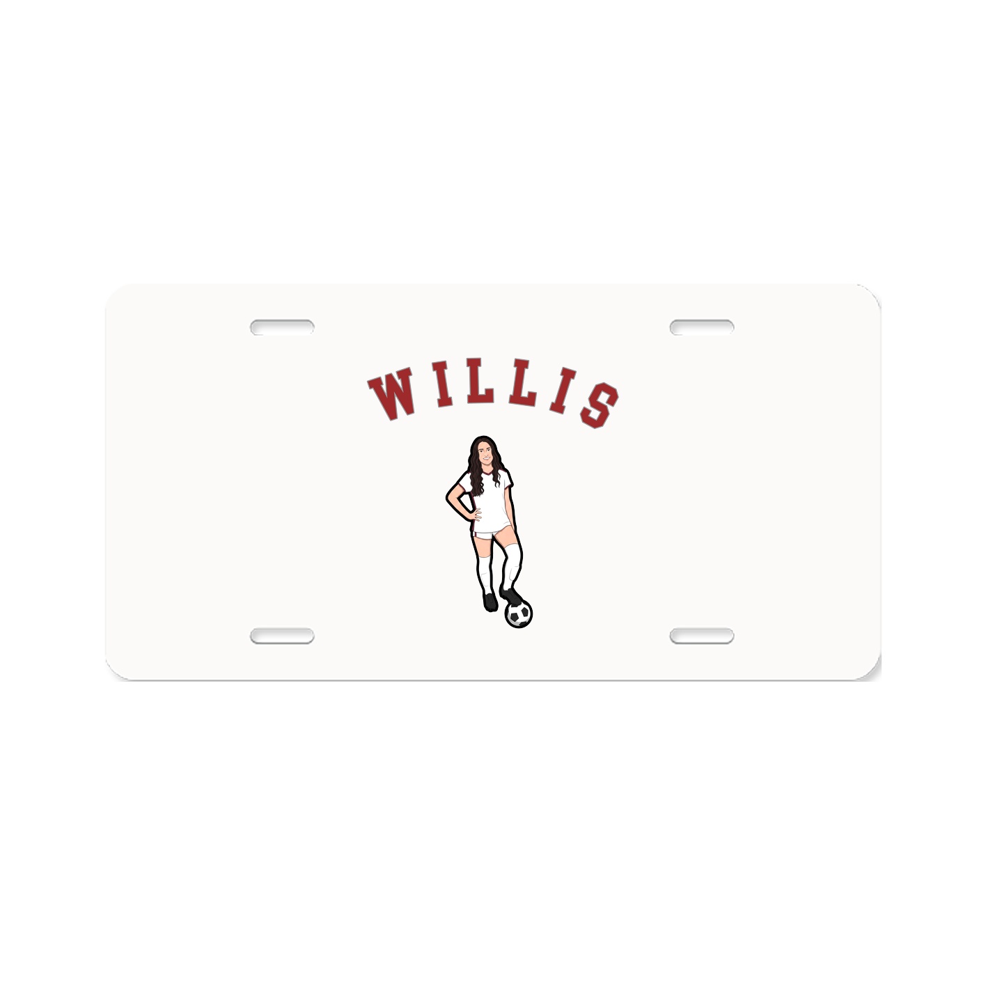 License Plate — Shirsey Arch in Classic
