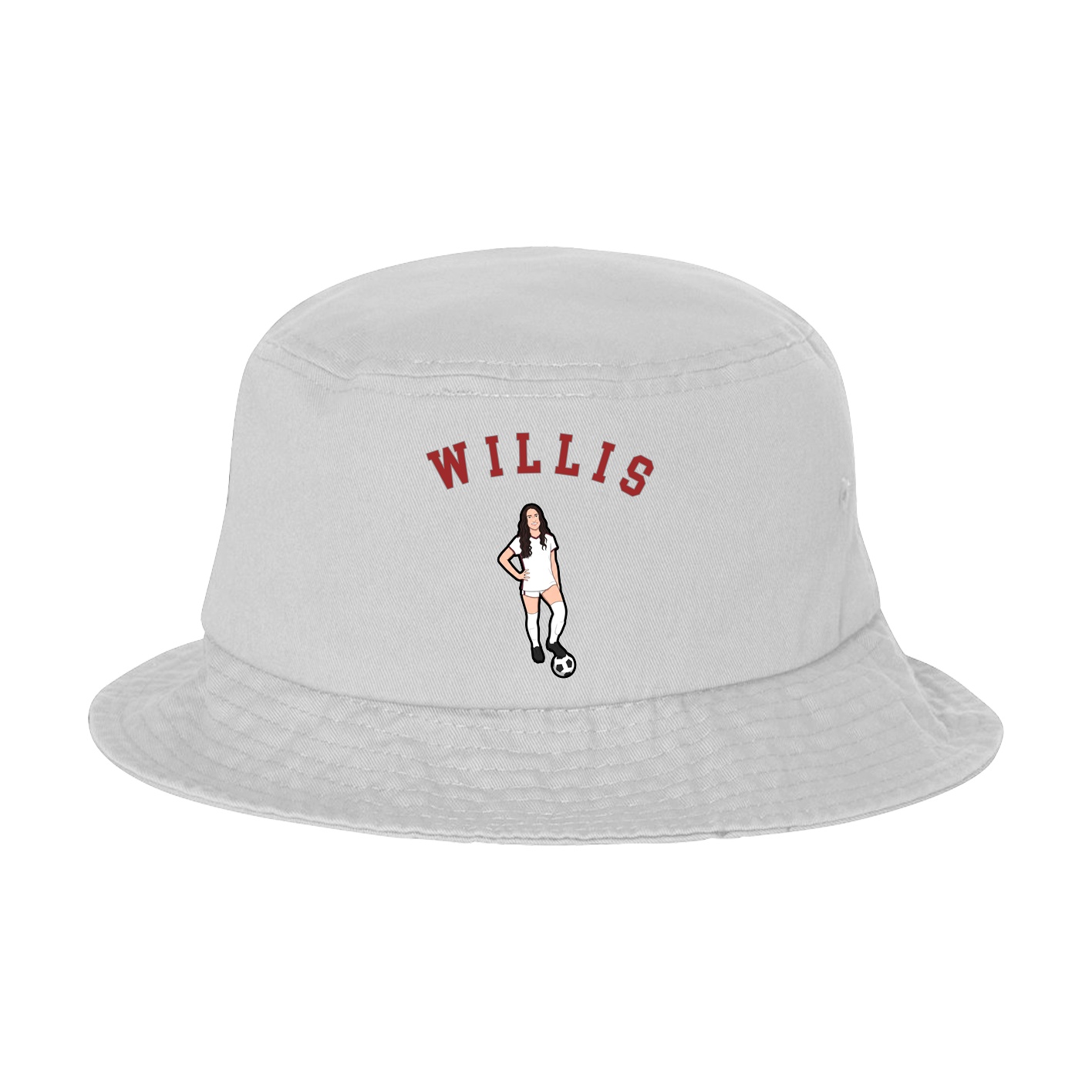 Bucket Cap — Shirsey Arch in White