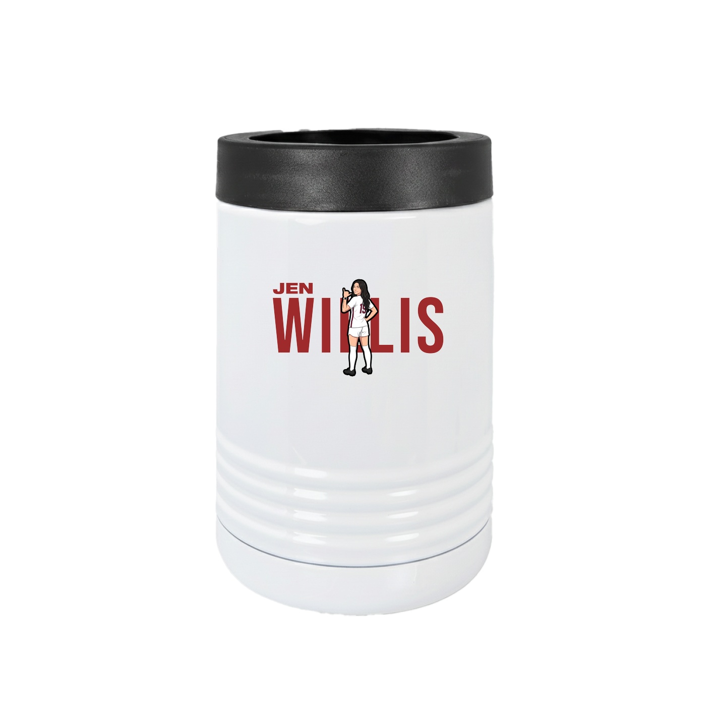 Beverage Holder — Player Name in White