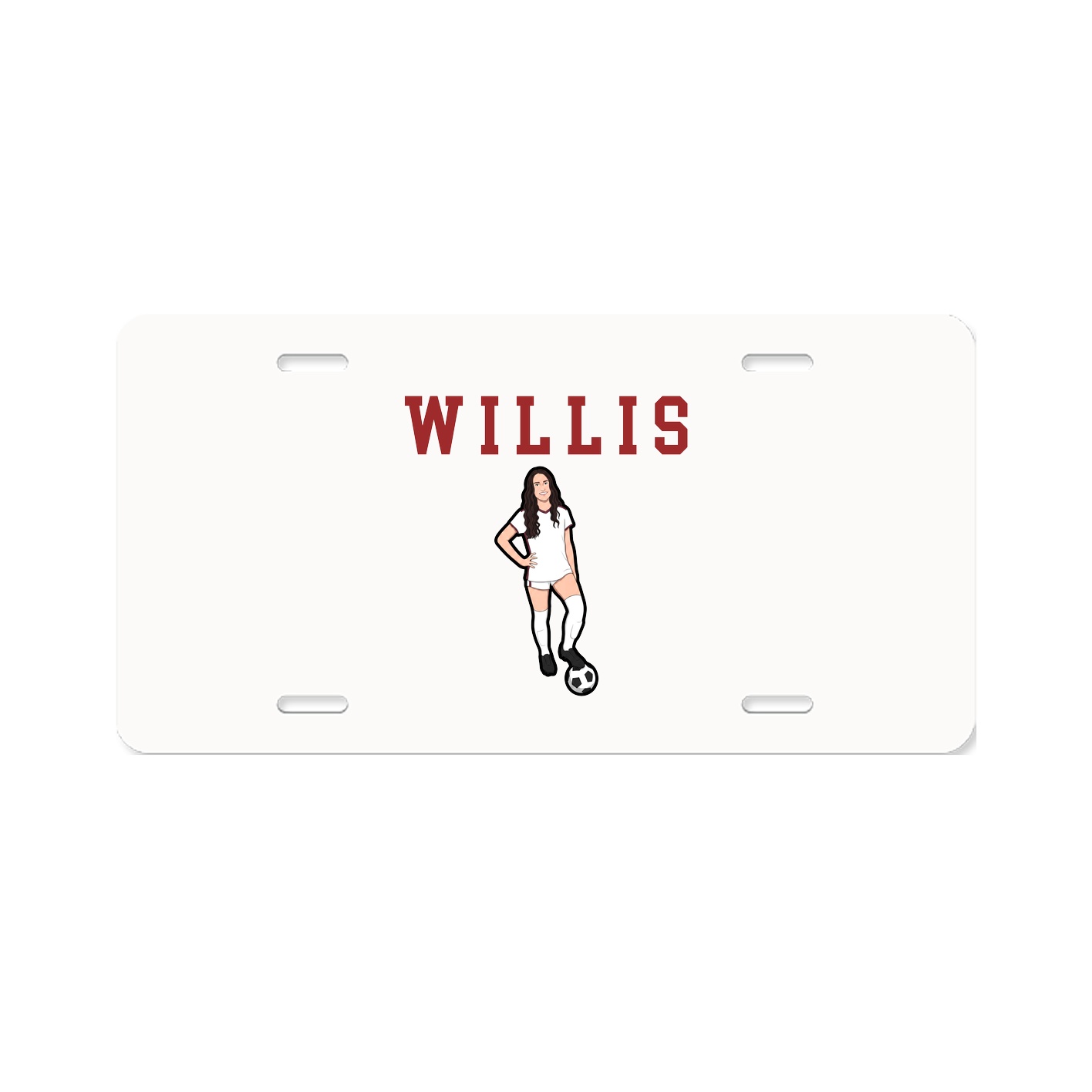 License Plate — Shirsey in Classic