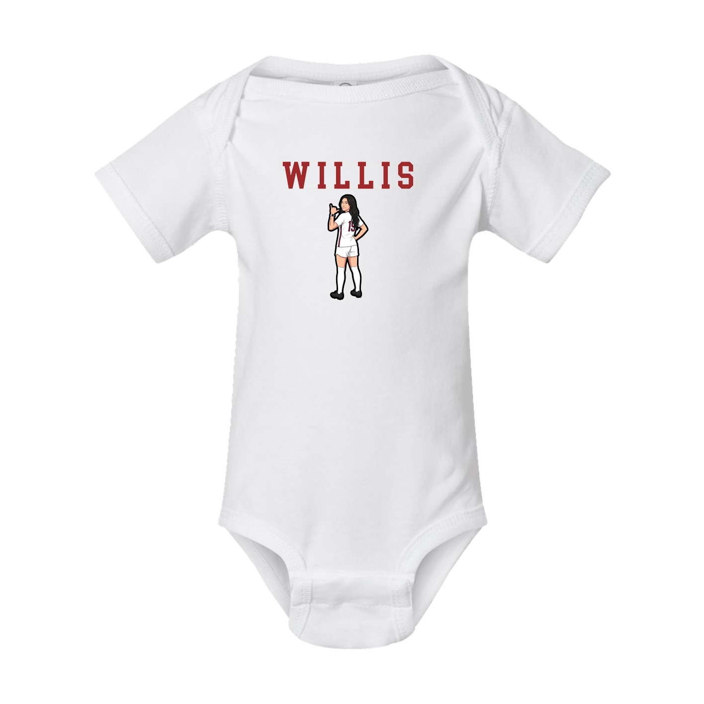 Baby Onesie — Shirsey in White