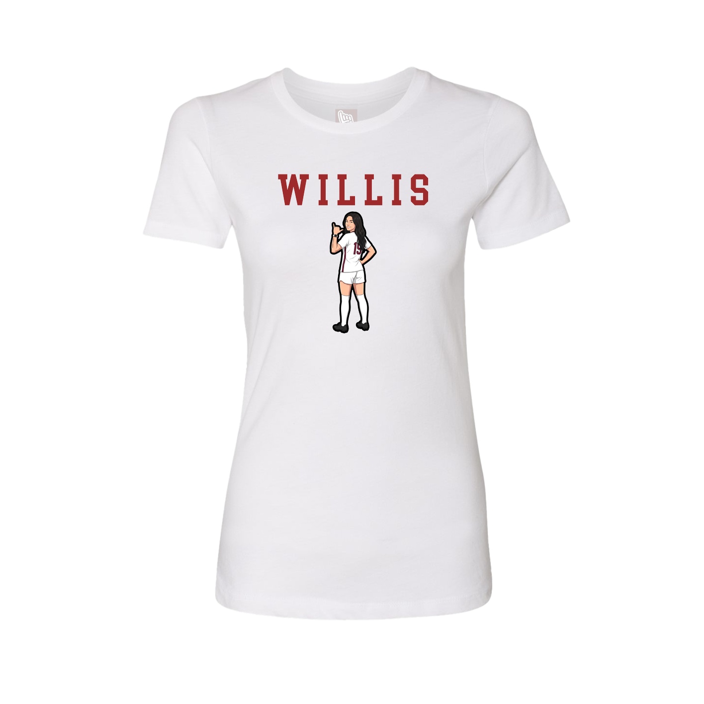 Fitted Women's Tee — Shirsey in White