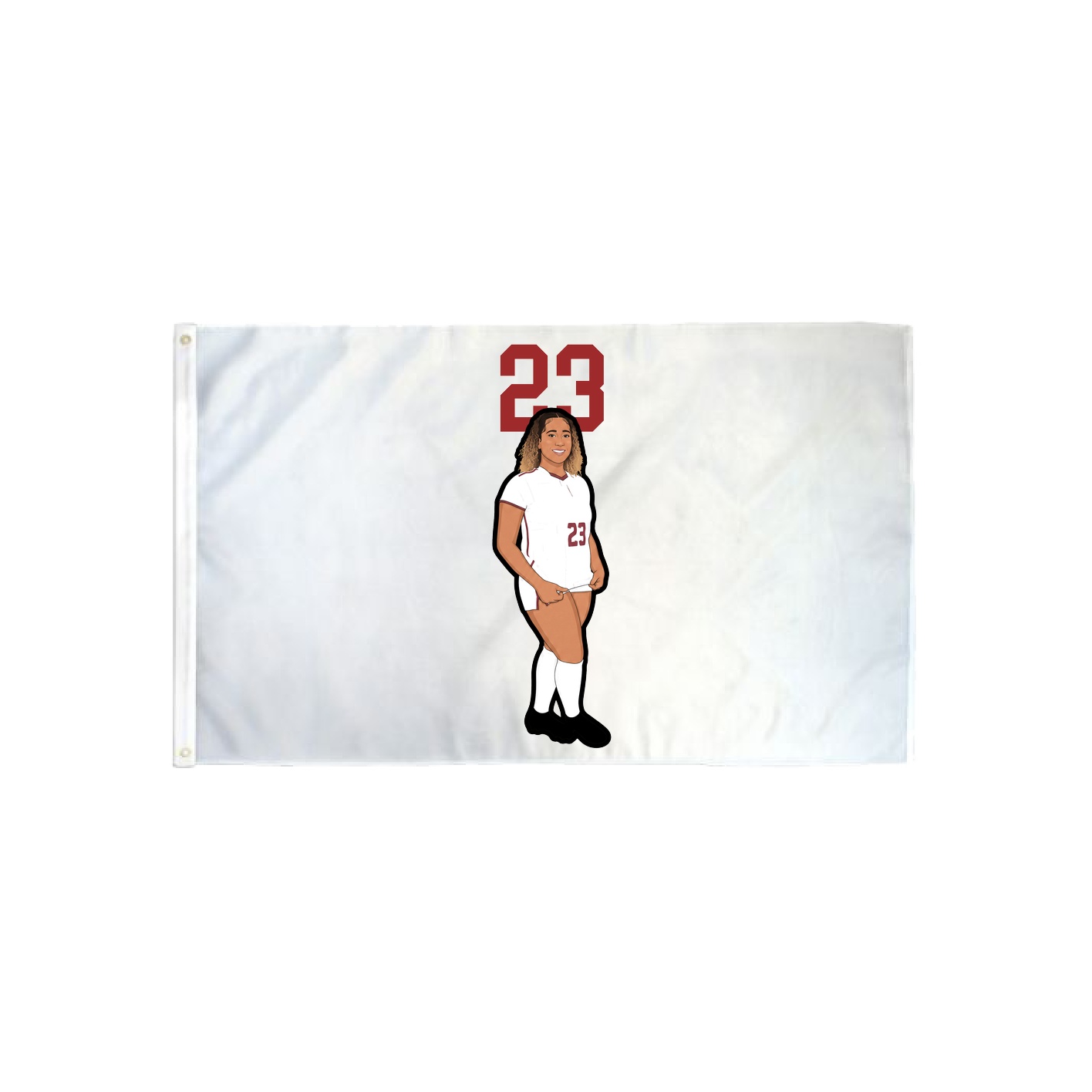 3x5 Flag — Number Top in Classic