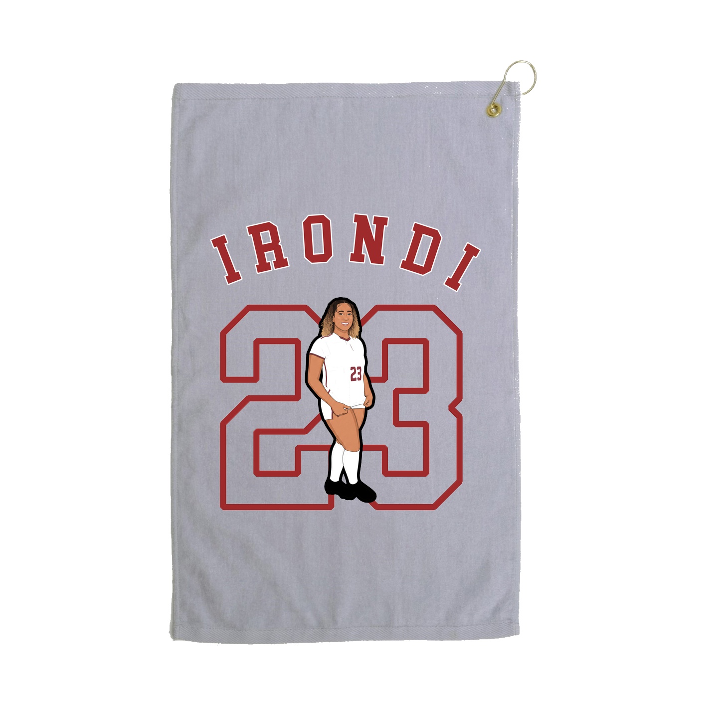 Golf Towel — Shirsey Arch in Grey