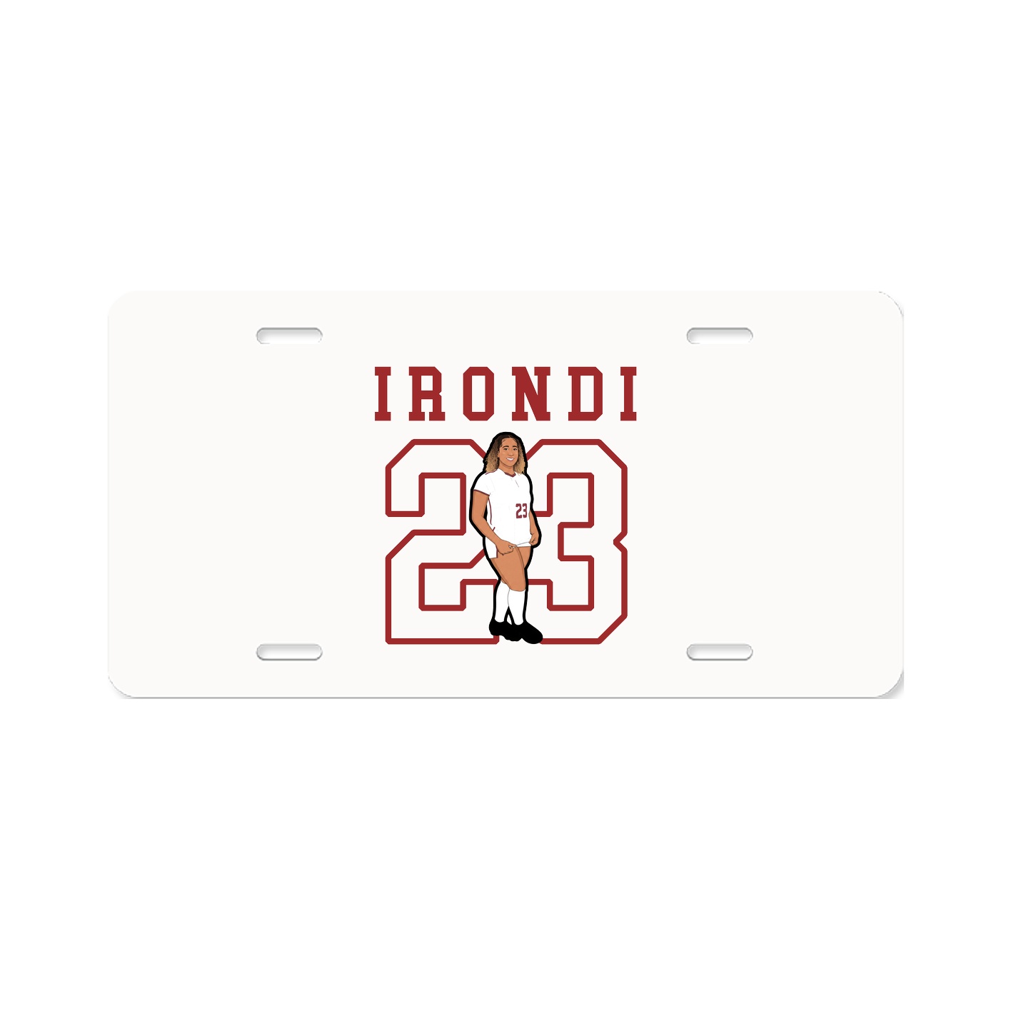 License Plate — Shirsey in Classic