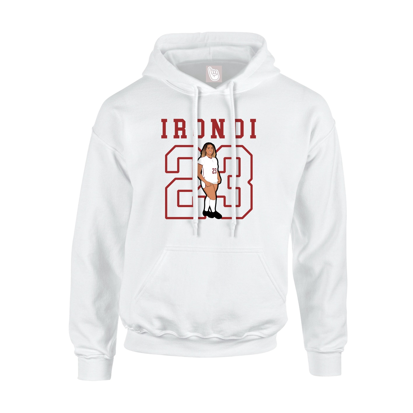 Youth Hoodie — Shirsey in White