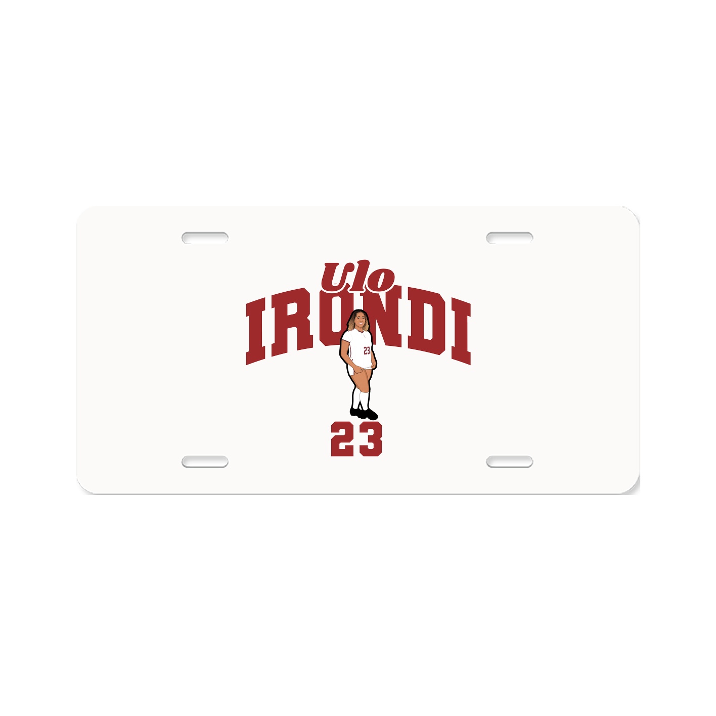 License Plate — Signature Arch in Classic