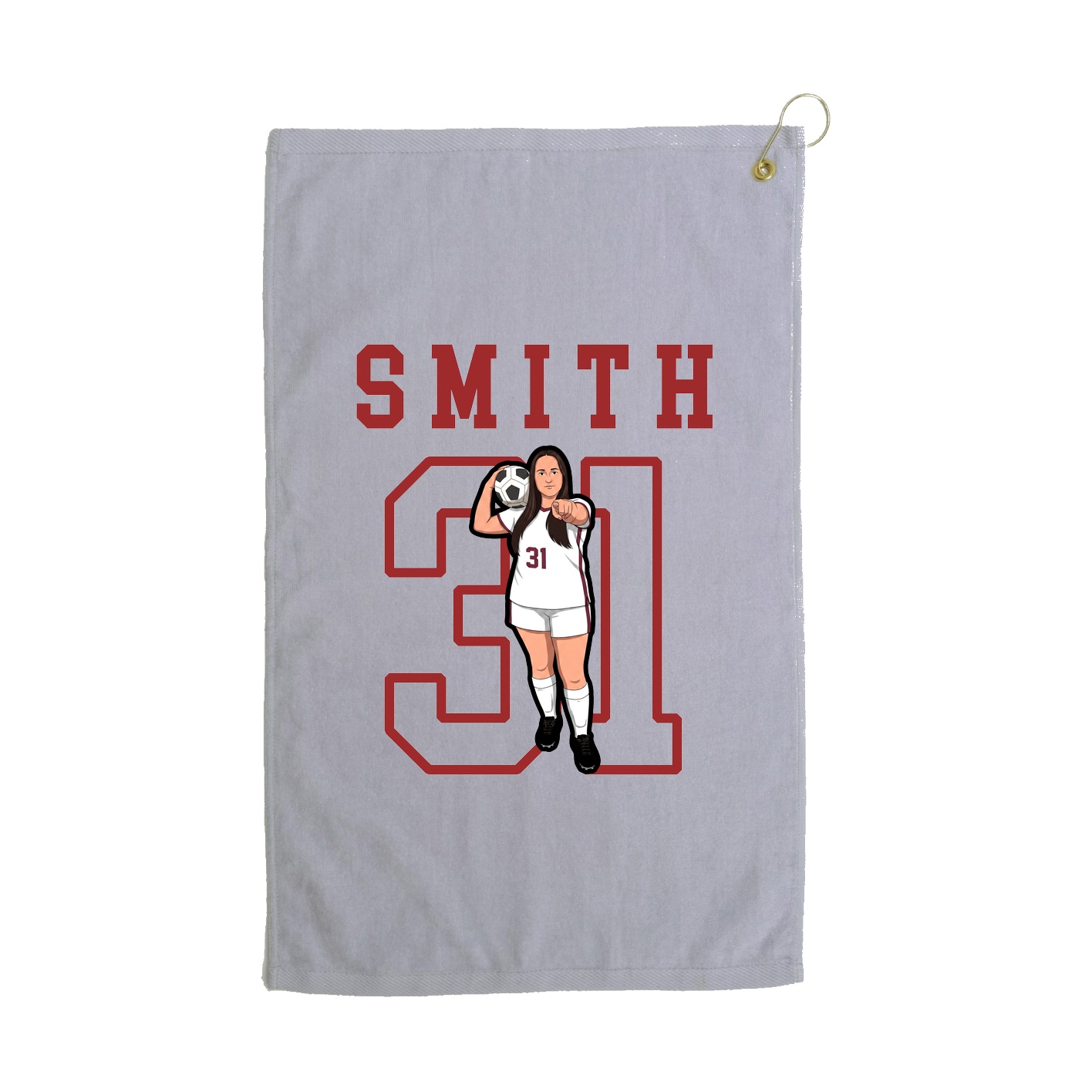 Golf Towel — Shirsey in Grey